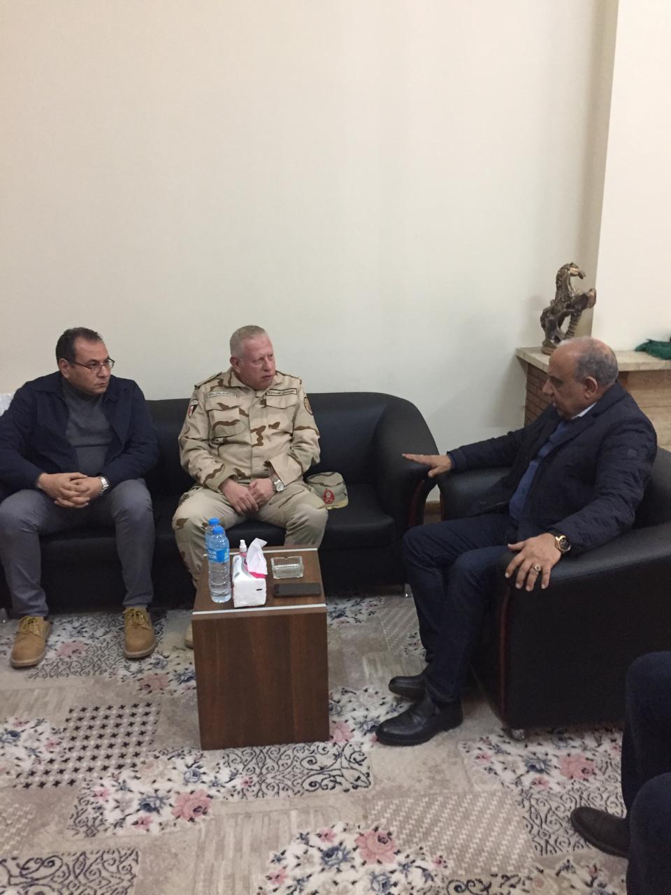 عصمت يتابع أعمال تطوير مجمع مصر للغزل والنسيج بكفر الدوار
