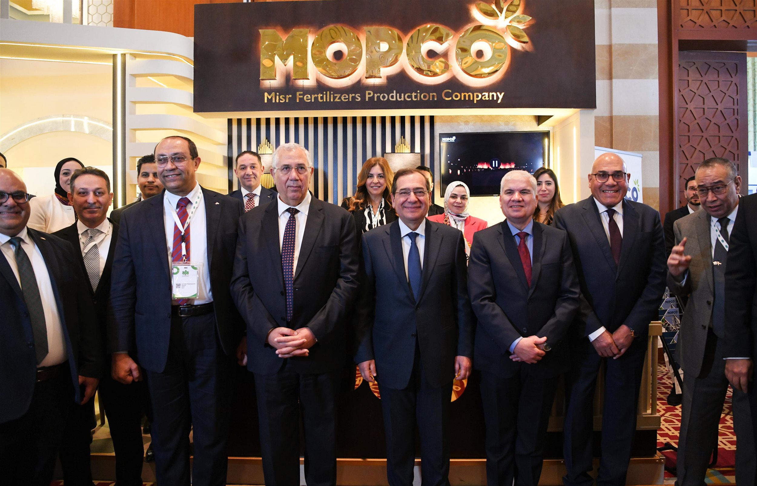 وزير البترول خلال المؤتمر الدولى الثلاثون لصناعة الأسمدة