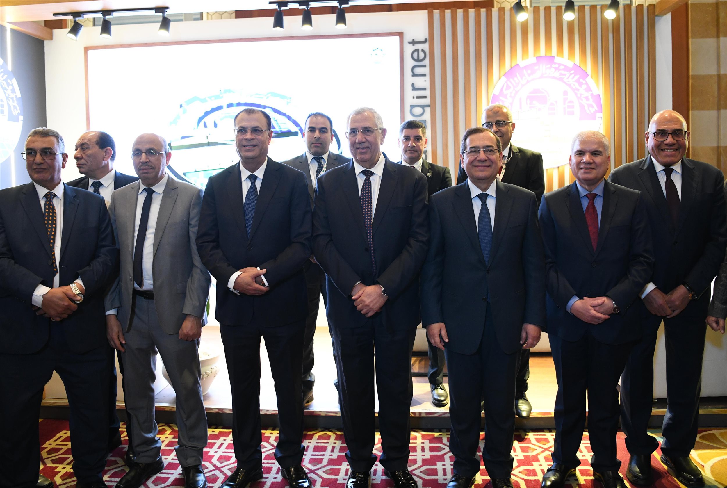 وزير البترول خلال المؤتمر الدولى الثلاثون لصناعة الأسمدة