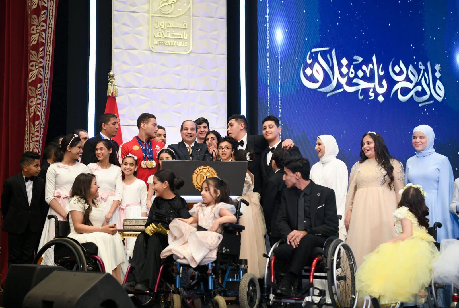 الرئيس السيسي يشهد احتفالية