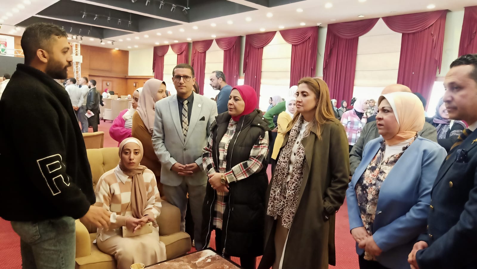 افتتاح ملتقى توظيف الشباب