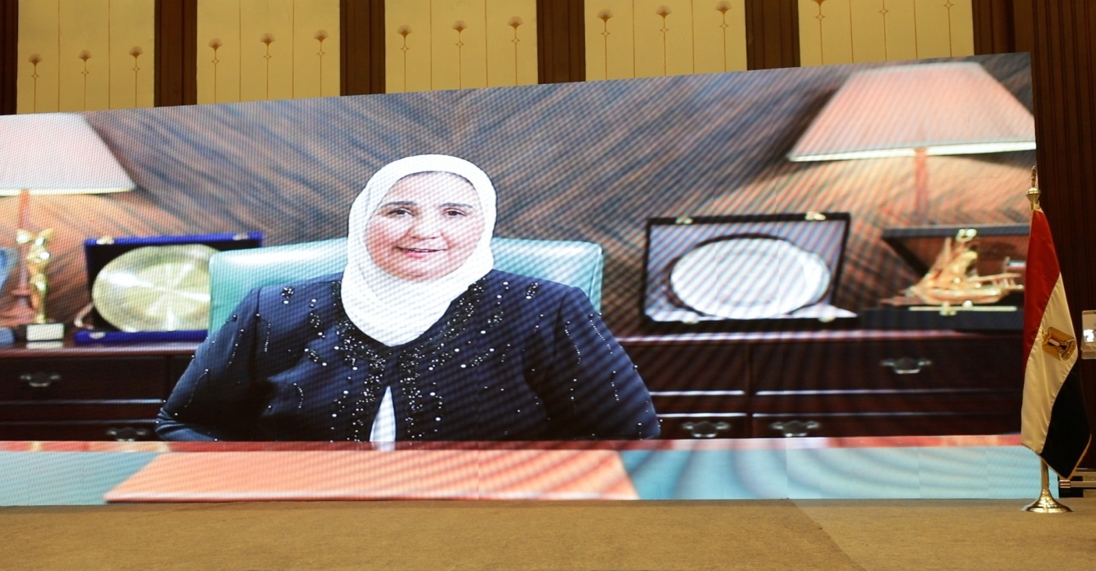 الدكتورة نيفين القباج وزيرة التضامن الاجتماع