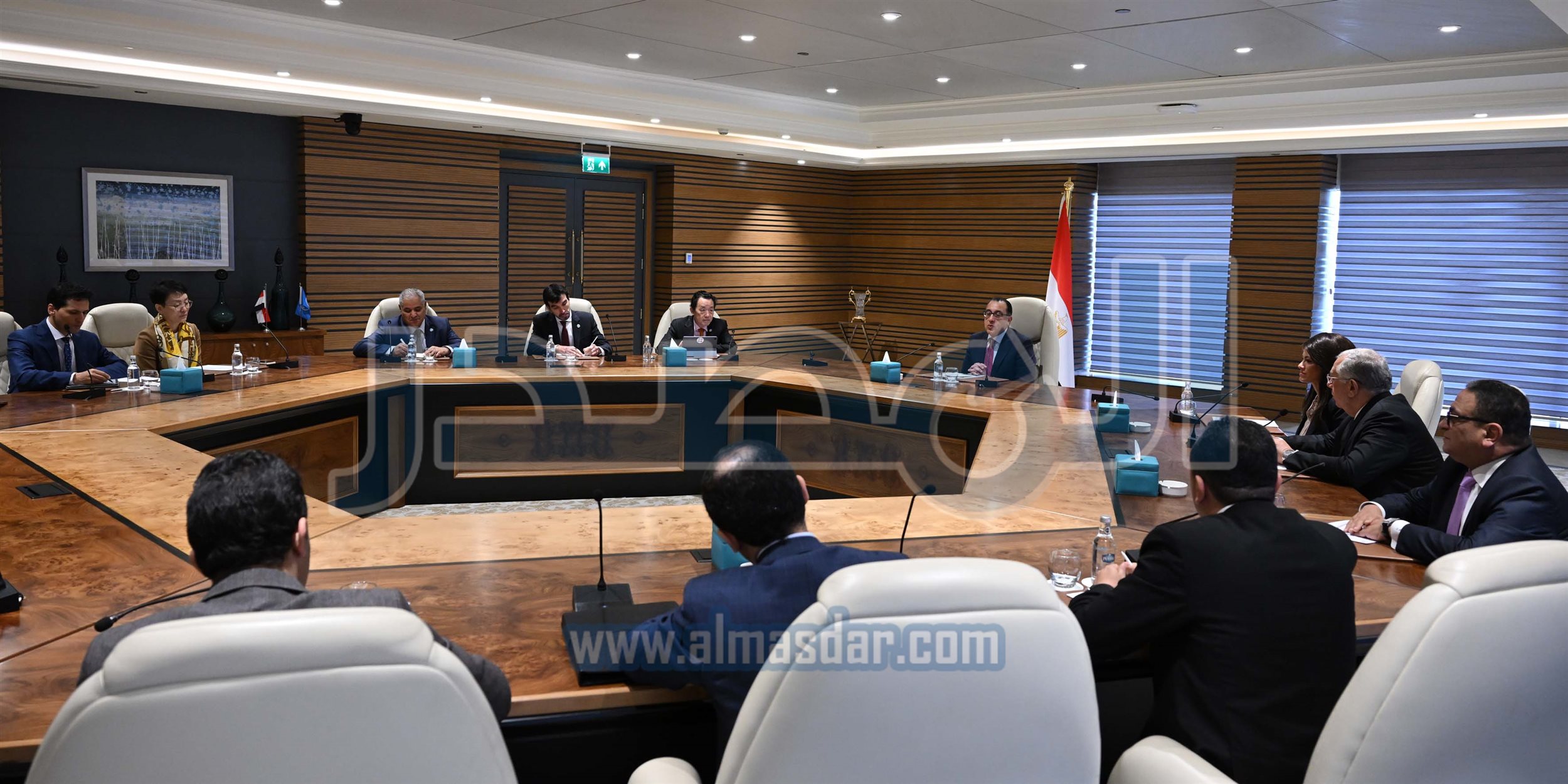 مدبولي يلتقي مدير عام منظمة الأغذية والزراعة للأمم المتحدة