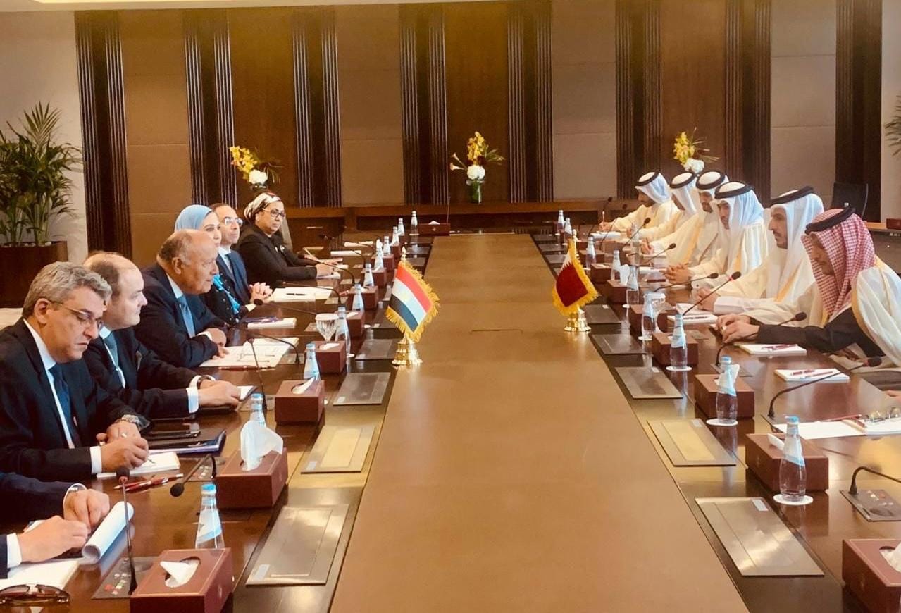 أعمال الدورة الخامسة للجنة العليا المشتركة بين مصر وقطر