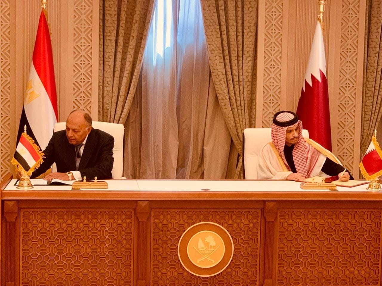 أعمال الدورة الخامسة للجنة العليا المشتركة بين مصر وقطر