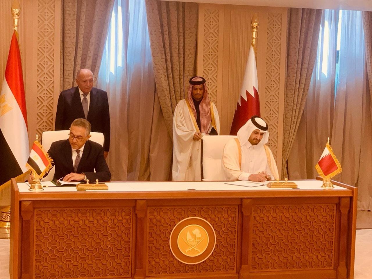 أعمال الدورة الخامسة للجنة العليا المشتركة بين مصر وقطر