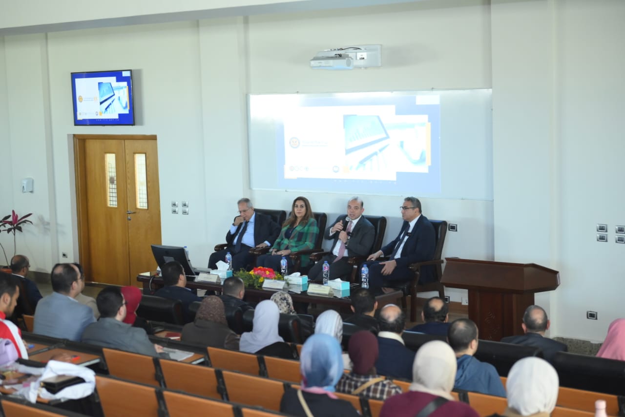 الرقابة المالية تعقد لقاء مع أعضاء هيئة تدريس بجامعة حورس