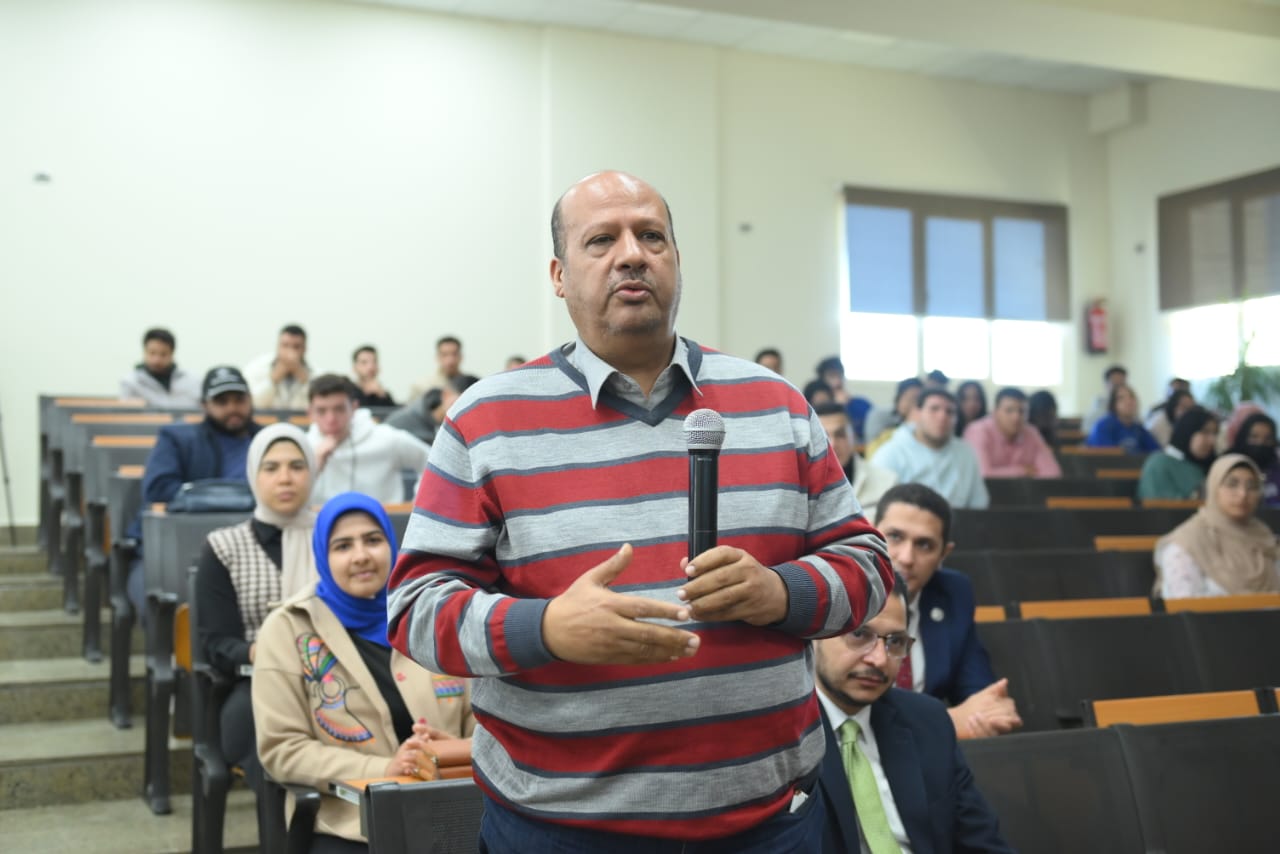 الرقابة المالية تعقد لقاء مع أعضاء هيئة تدريس بجامعة حورس
