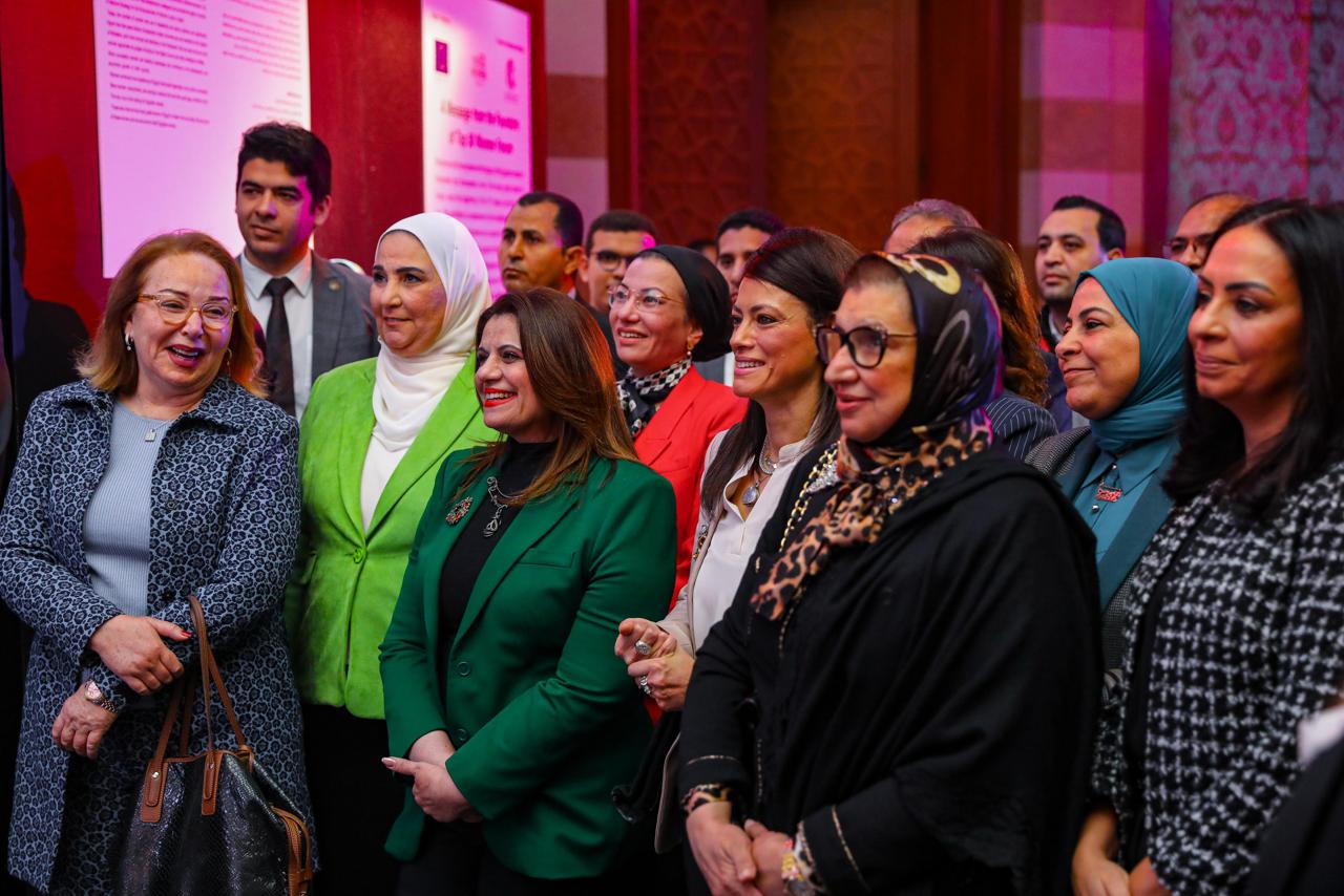 المشاط خلال افتتاح فعاليات النسخة الثالثة من قمة المرأة المصرية