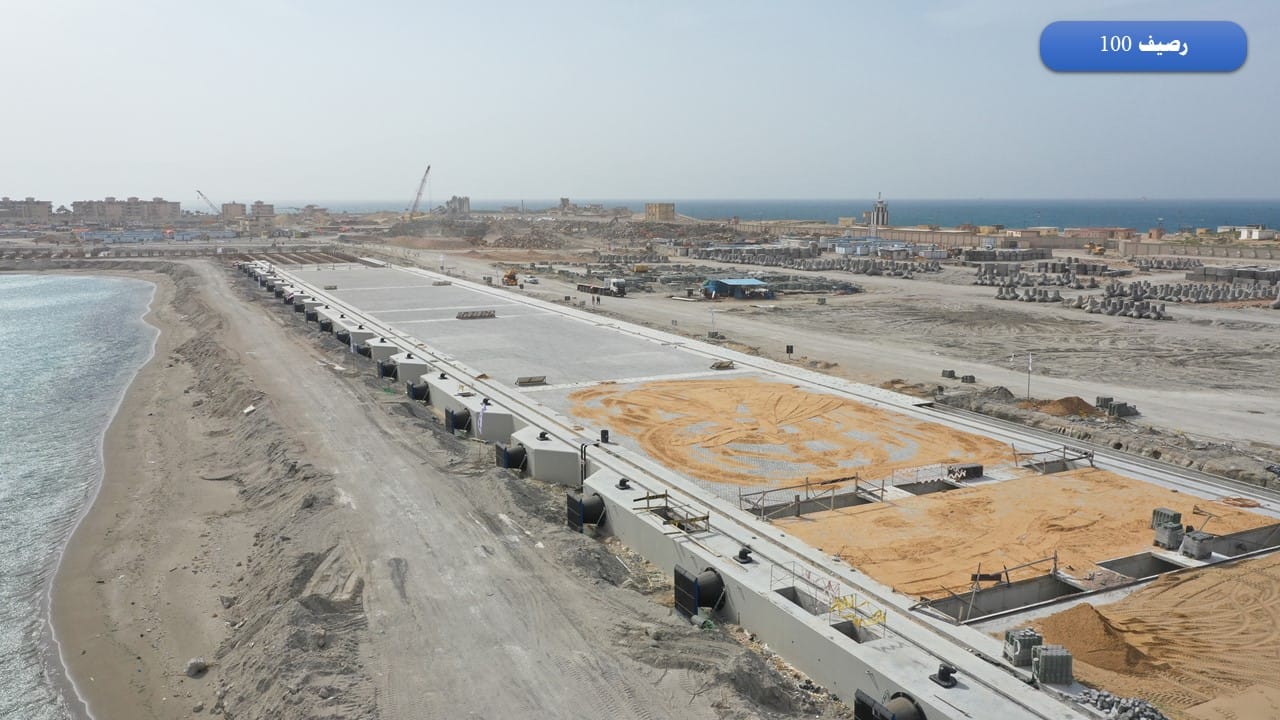 وزير النقل يتابع معدلات تنفيذ المشروعات بميناء الدخيلة