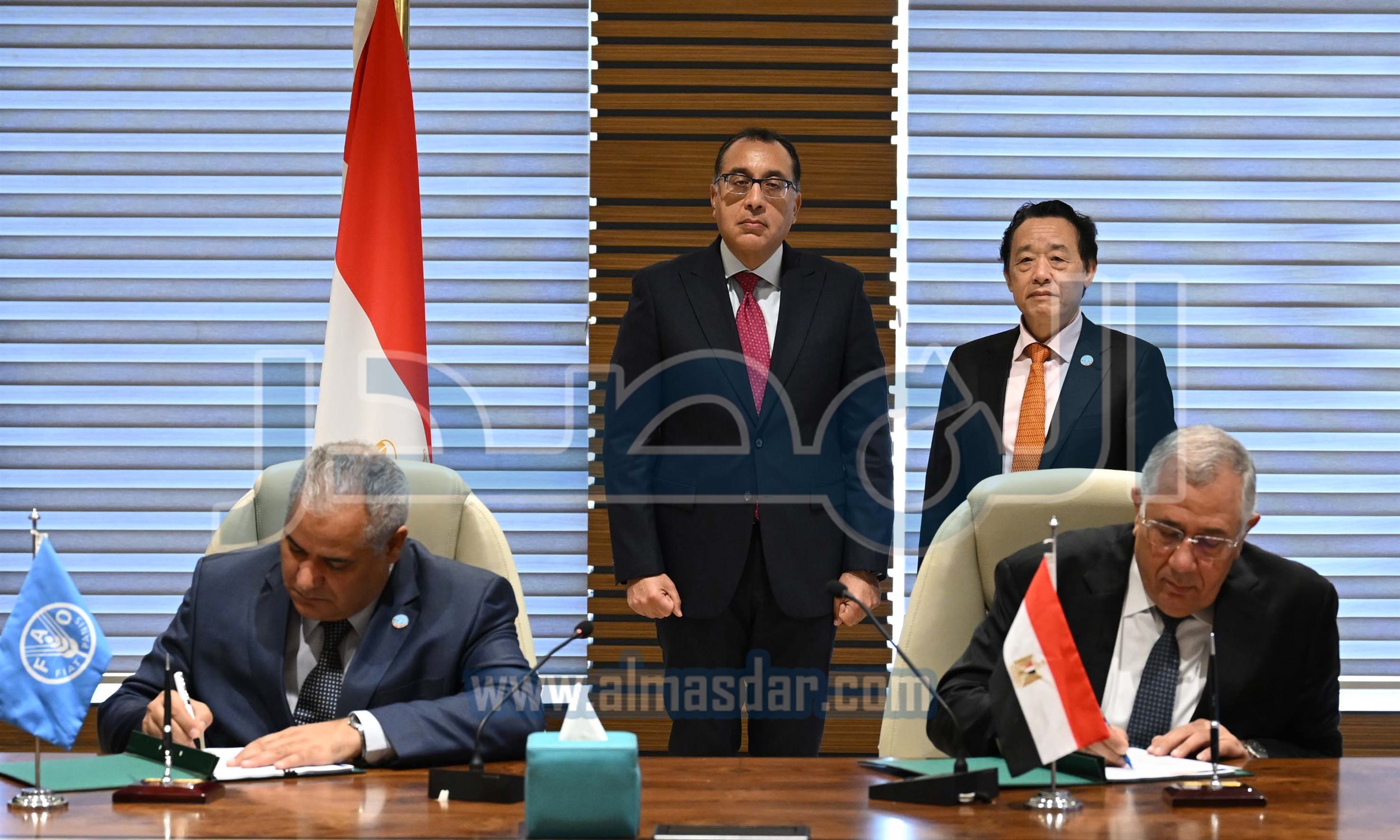 مدبولي يشهد توقيع البرنامج الإطاري لنطاق عمل منظمة