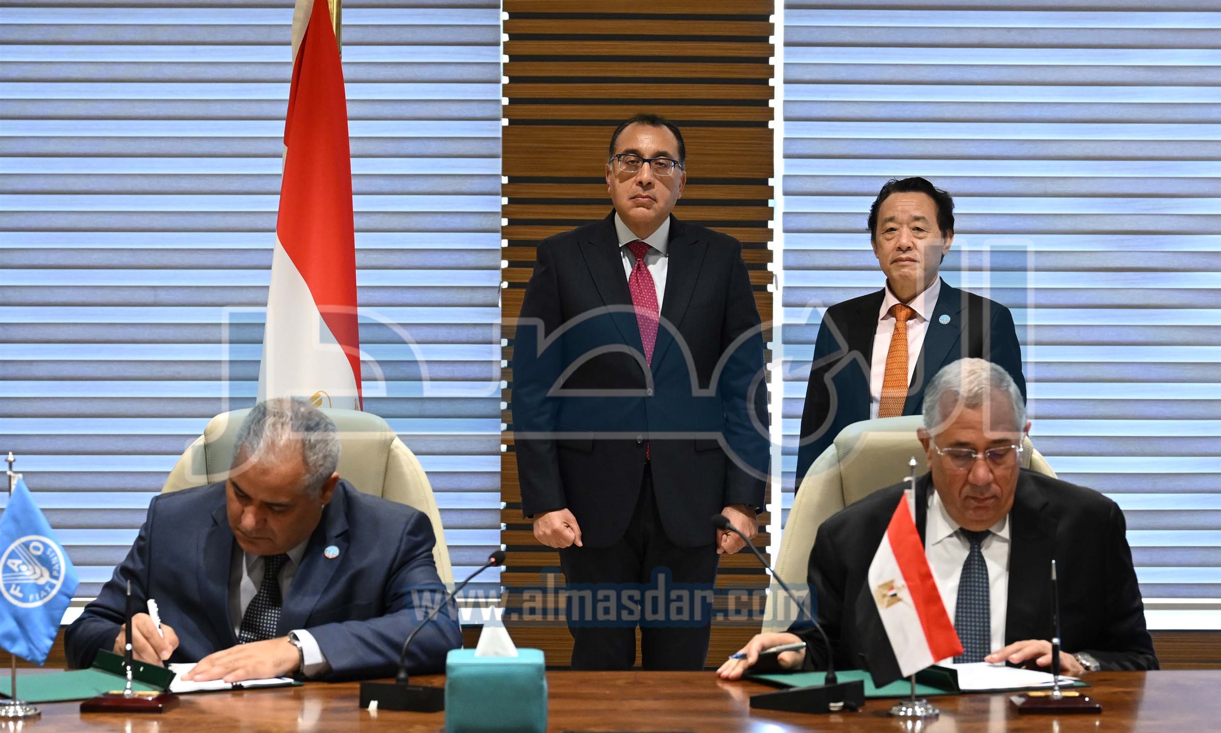 مدبولي يشهد توقيع البرنامج الإطاري لنطاق عمل منظمة
