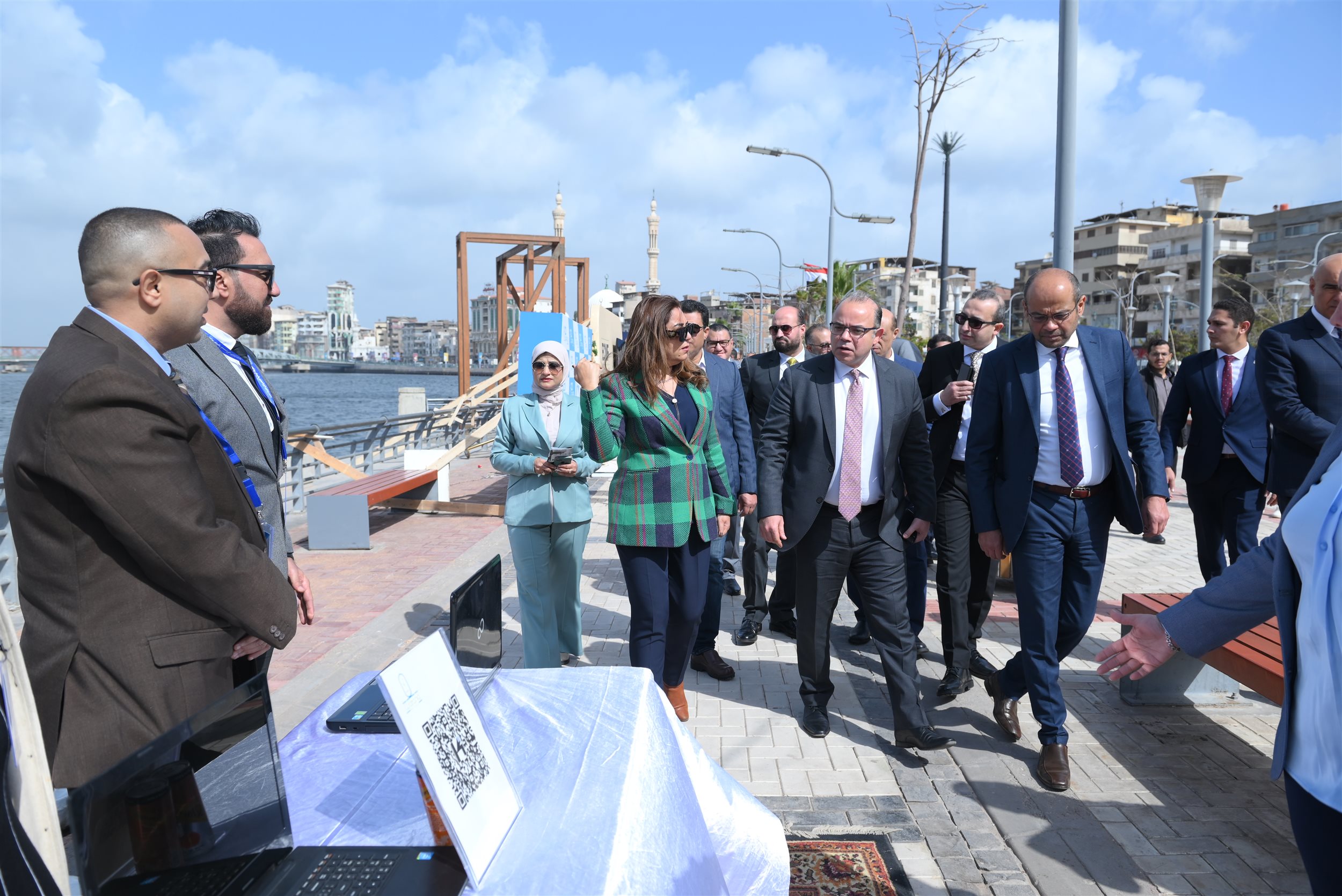 انطلاق فعاليات المعرض الأول للخدمات المالية غير المصرفية بدمياط