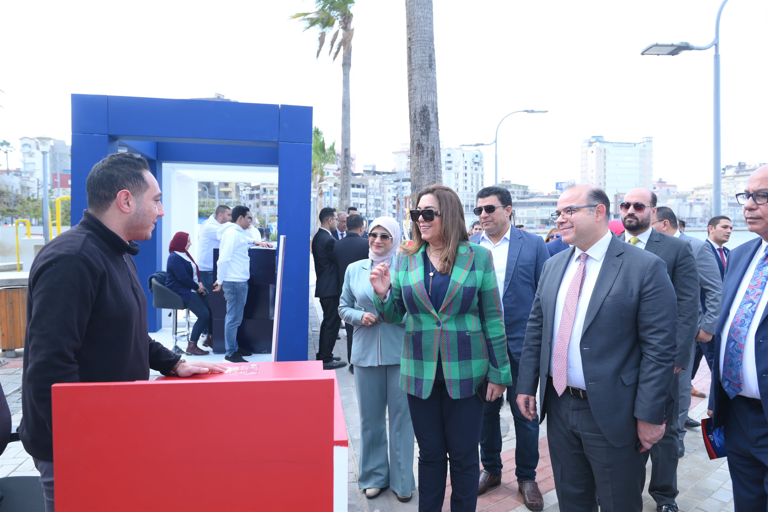 انطلاق فعاليات المعرض الأول للخدمات المالية غير المصرفية بدمياط
