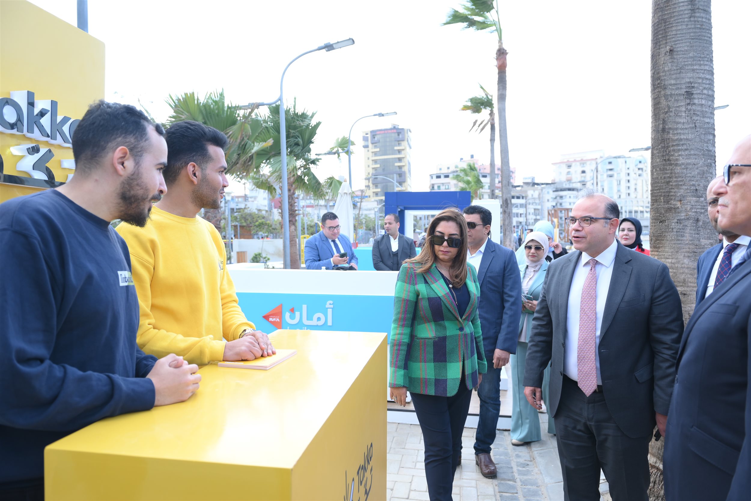 انطلاق فعاليات المعرض الأول للخدمات المالية غير المصرفية بدمياط