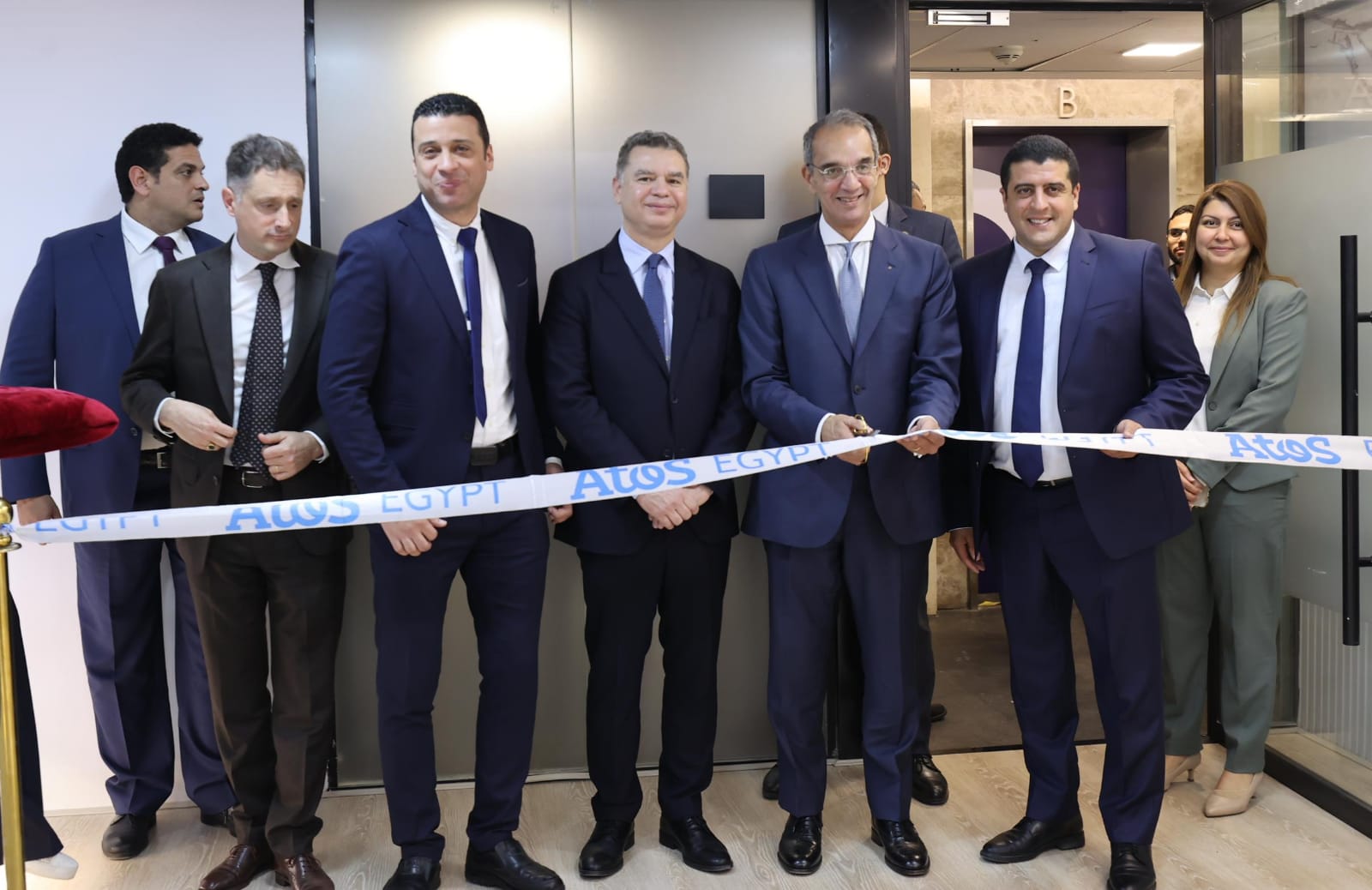 المقر الجديد لمركز الخدمات العالمية لشركة أتوس Atos الفرنسية فى القاهرة