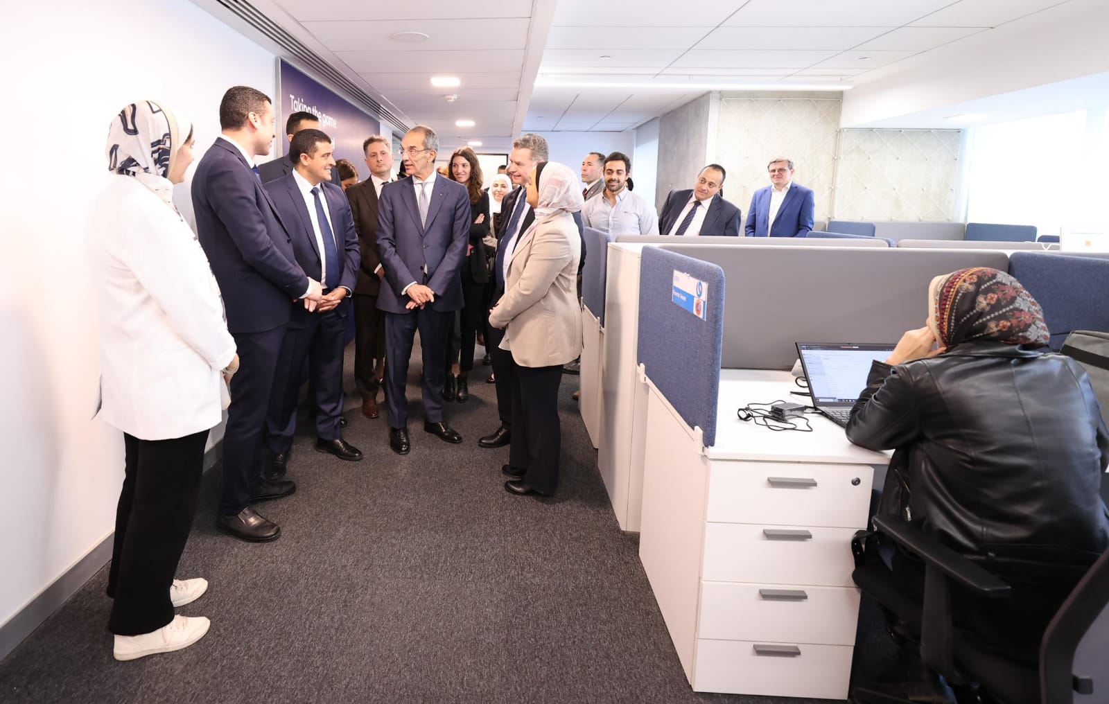 المقر الجديد لمركز الخدمات العالمية لشركة أتوس Atos الفرنسية فى القاهرة