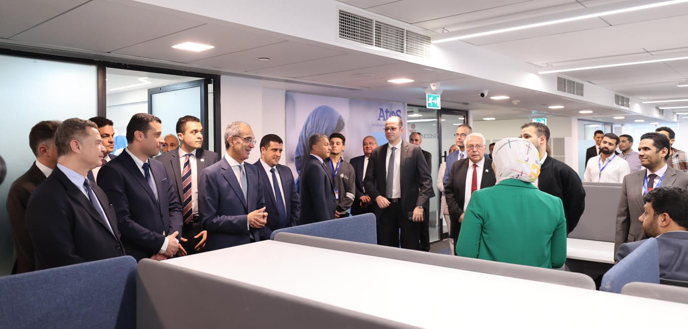 المقر الجديد لمركز الخدمات العالمية لشركة أتوس Atos الفرنسية فى القاهرة