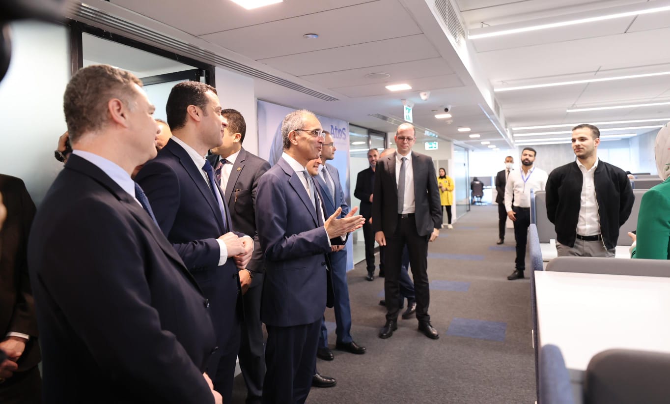 المقر الجديد لمركز الخدمات العالمية لشركة أتوس Atos الفرنسية فى القاهرة