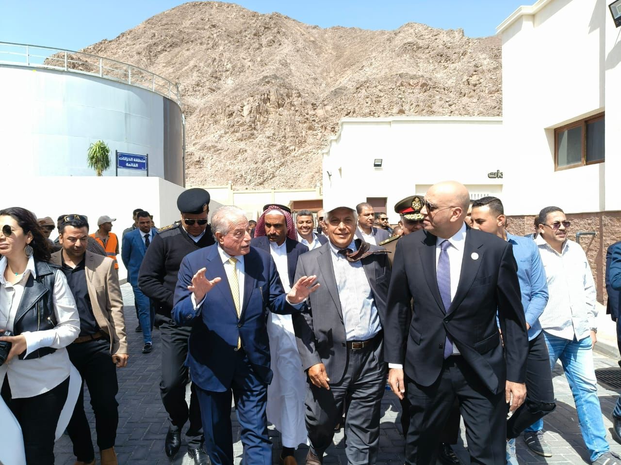 باسل رحمي يلتقي محافظ جنوب سيناء