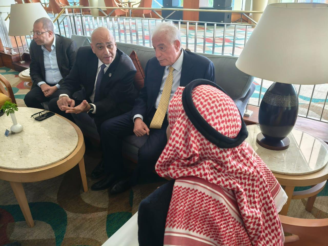 باسل رحمي يلتقي محافظ جنوب سيناء