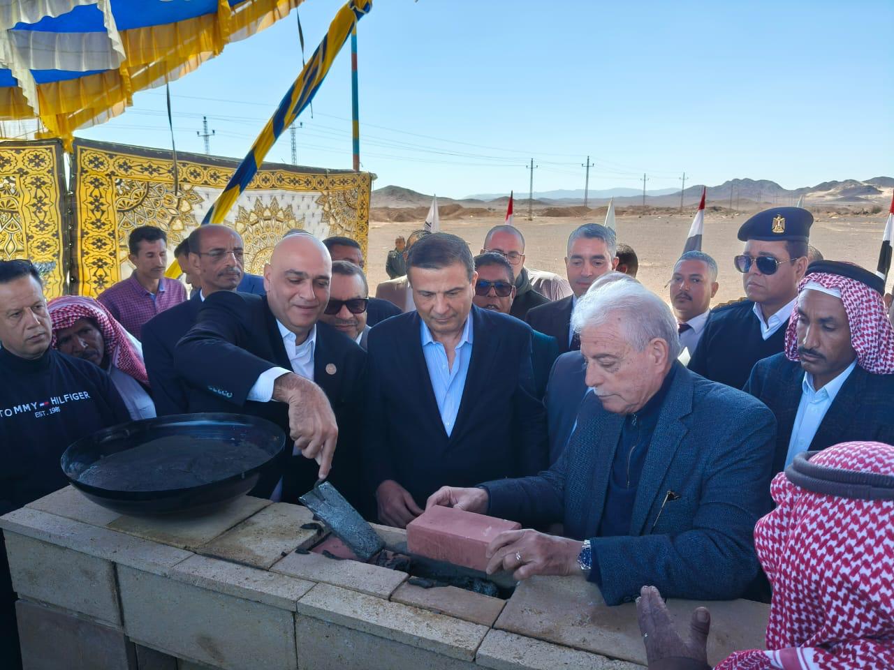 باسل رحمي يلتقي محافظ جنوب سيناء