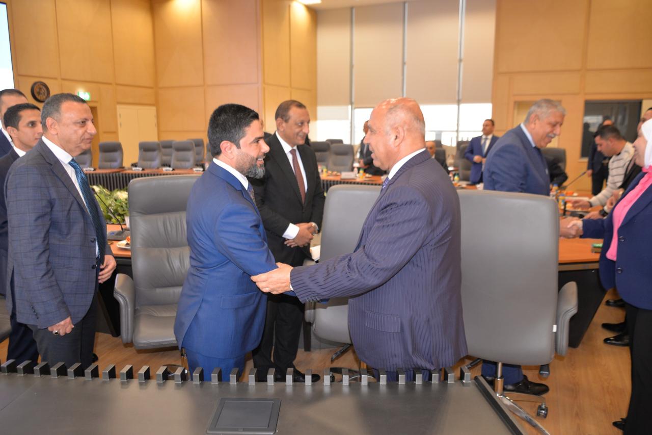 وزير النقل في اجتماع مع وزيرة النقل الاردنية