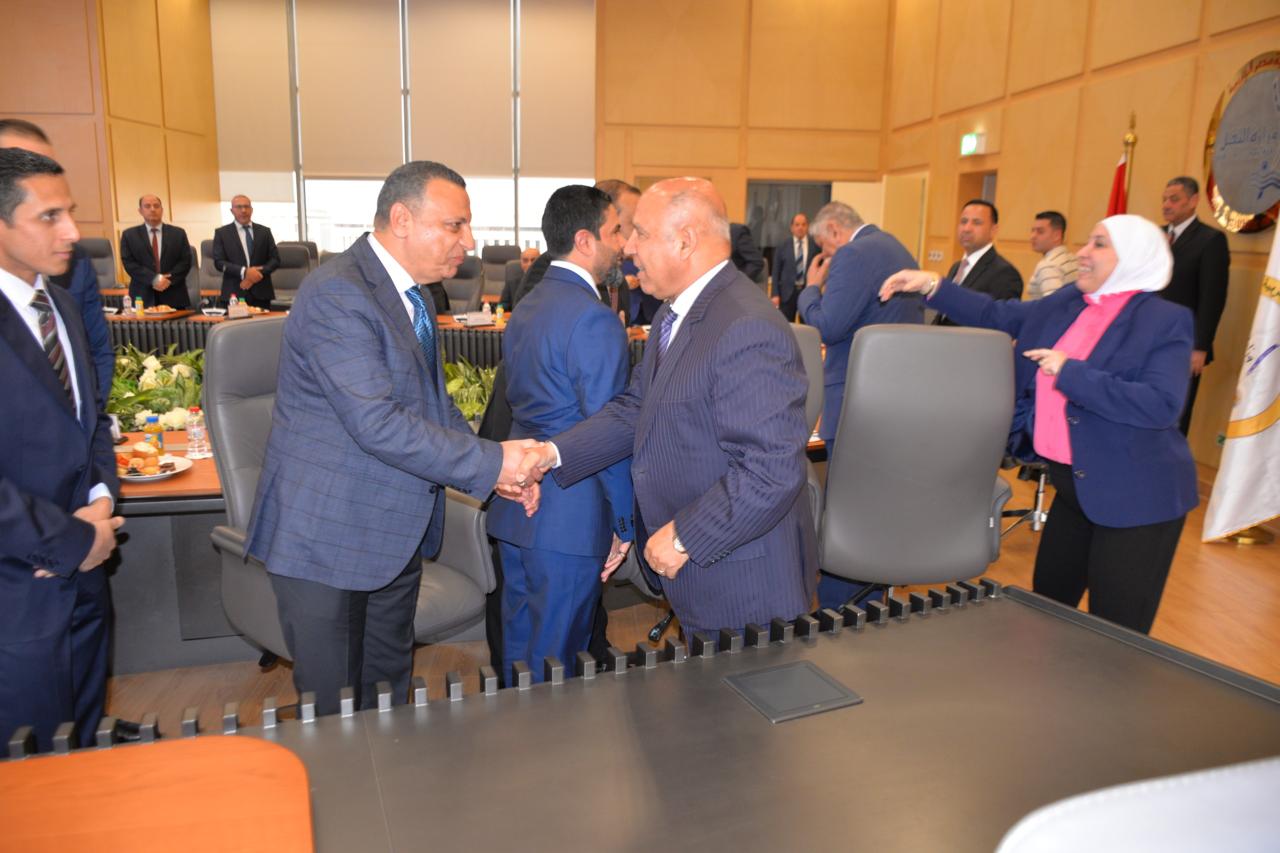 وزير النقل في اجتماع مع وزيرة النقل الاردنية