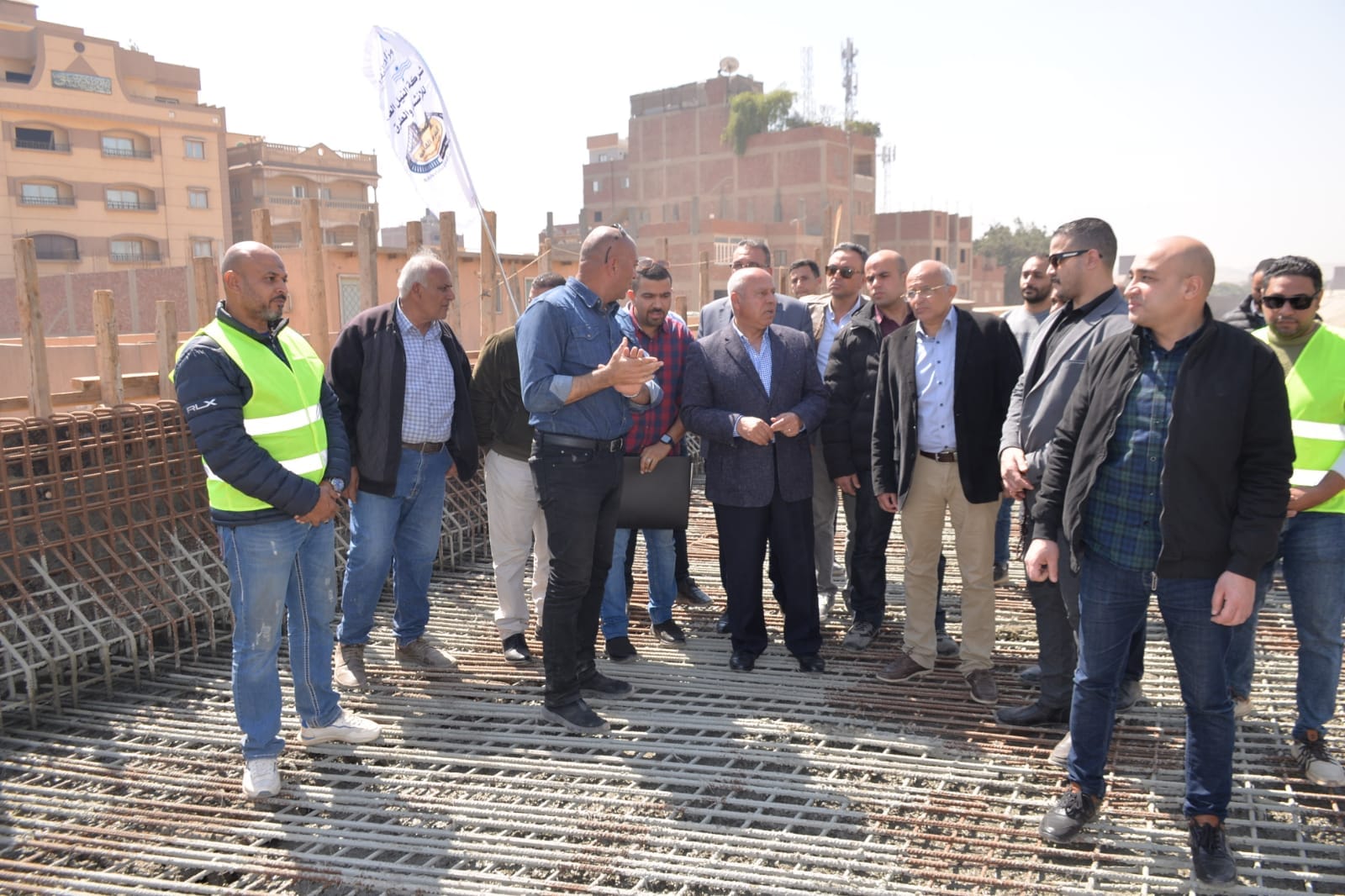 وزير النقل يتفقد المرحلة الثانية لمشروع تطوير الطريق الدائري