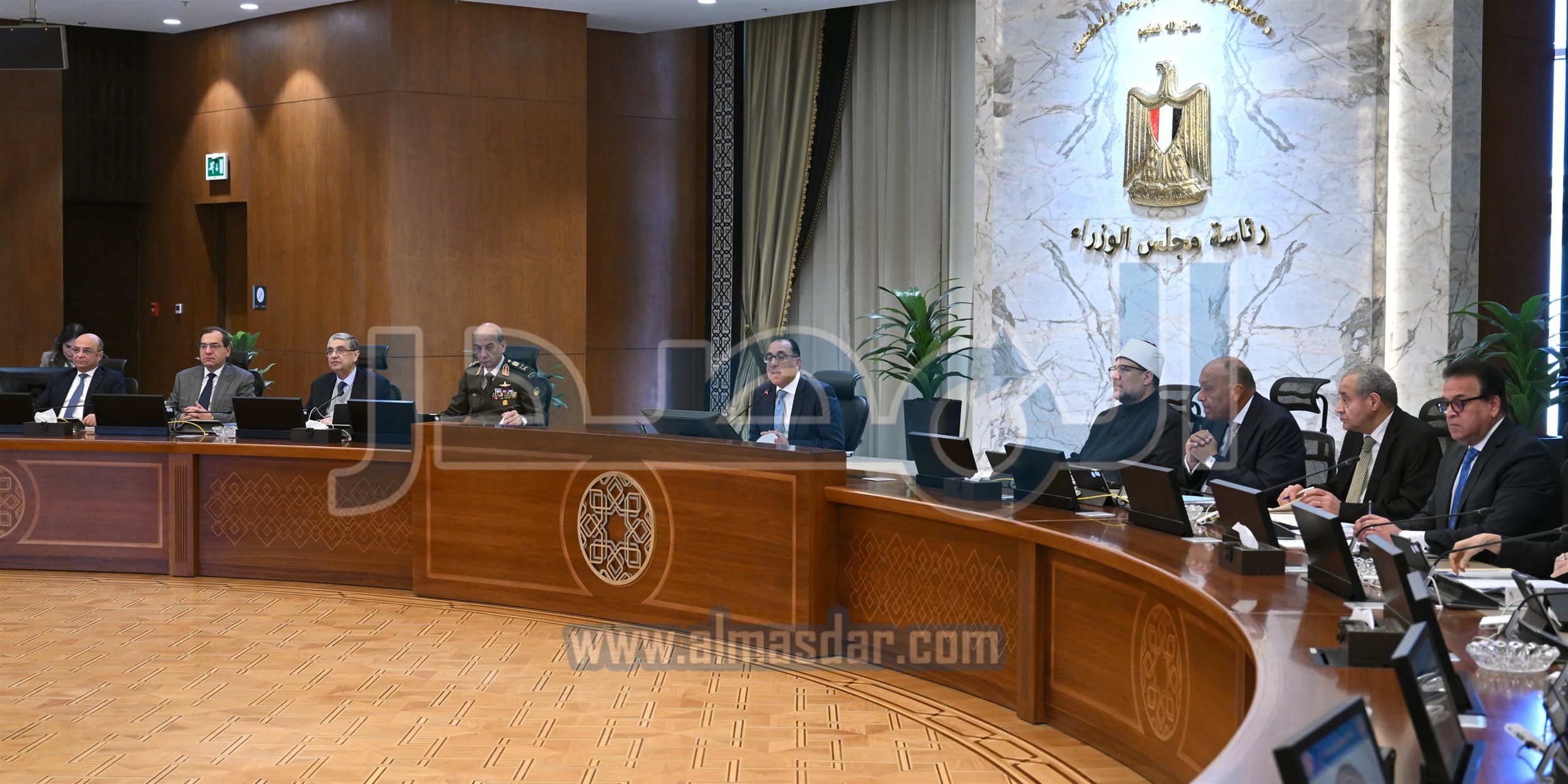 مجلس الوزراء يعقد اجتماعه الأسبوعي بالعاصمة الإدارية الجديدة