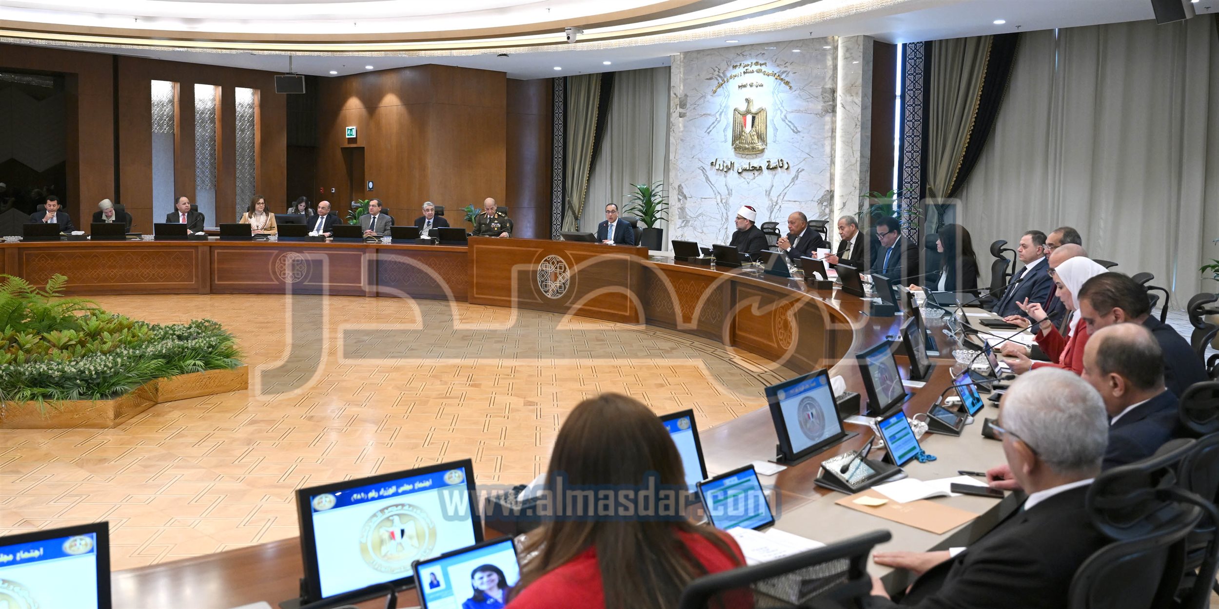 مجلس الوزراء يعقد اجتماعه الأسبوعي بالعاصمة الإدارية الجديدة