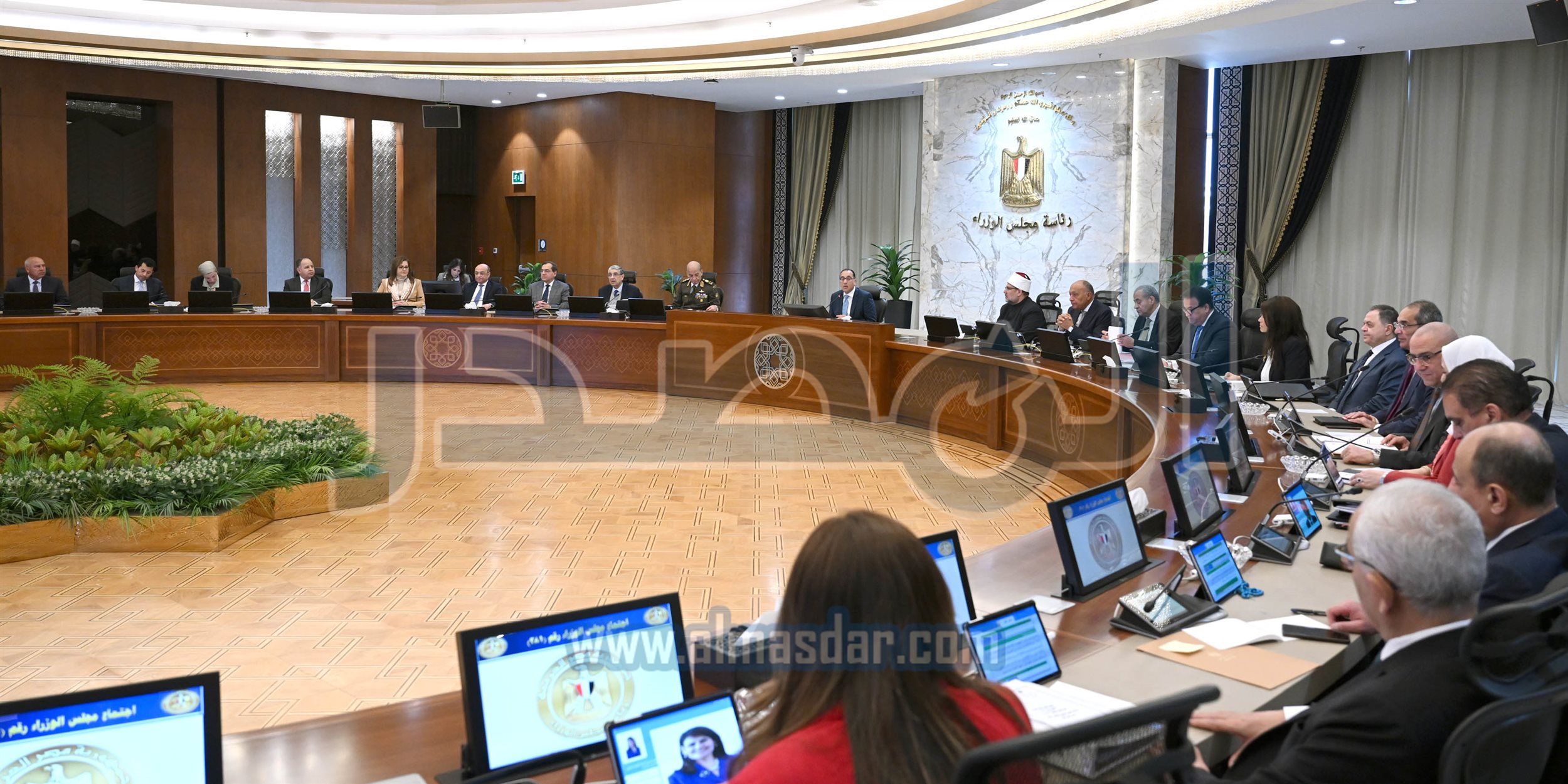 مجلس الوزراء يعقد اجتماعه الأسبوعي بالعاصمة الإدارية الجديدة