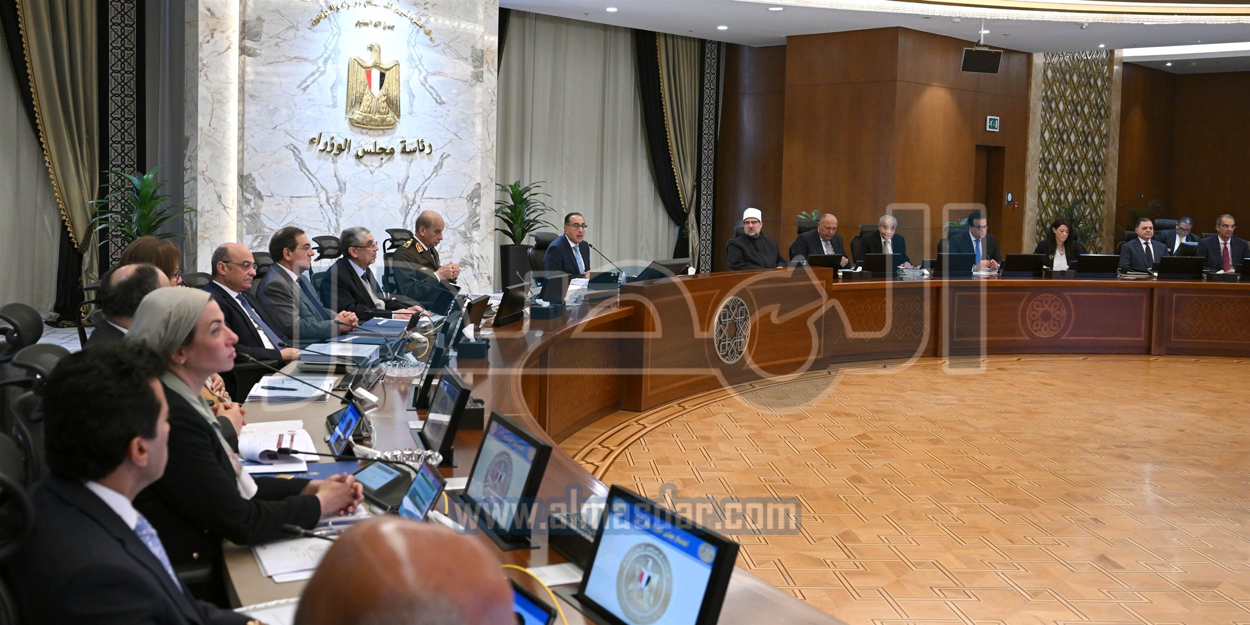 مجلس الوزراء يعقد اجتماعه الأسبوعي بالعاصمة الإدارية الجديدة