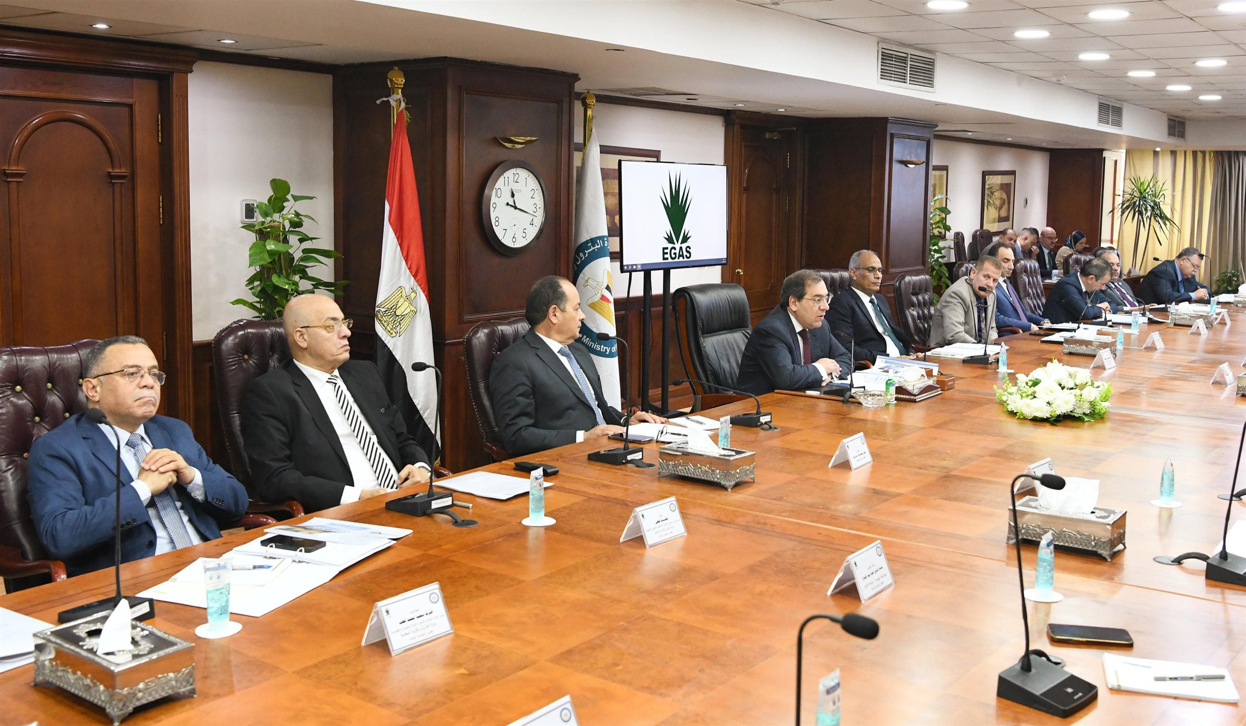 إعتماد الموازنة التخطيطية للشركة المصرية القابضة