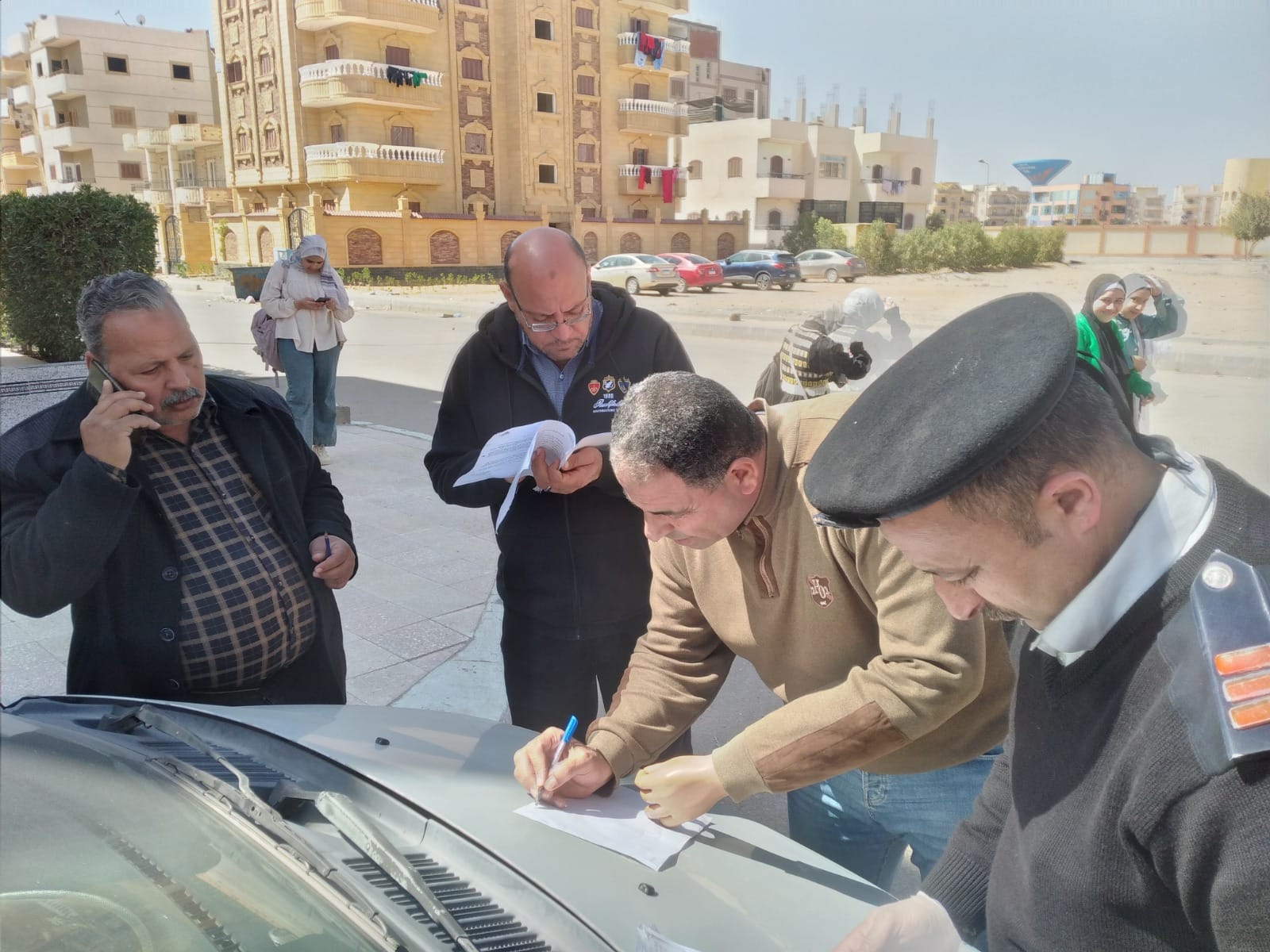 إزالة تعديات ومخالفات بناء ببورسعيد الجديدة