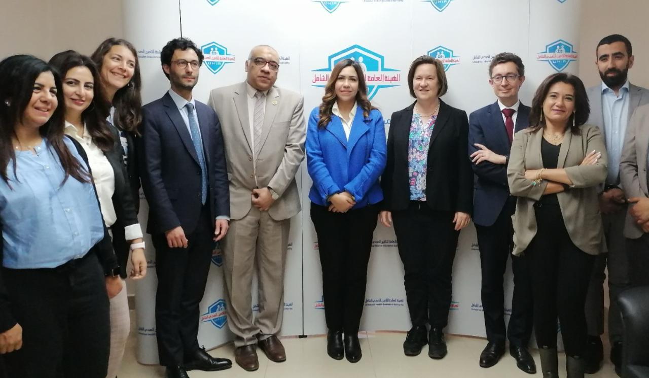 اجتماع بشأن تقرير نتائج زيارة وفد وكالة التنمية الفرنسية