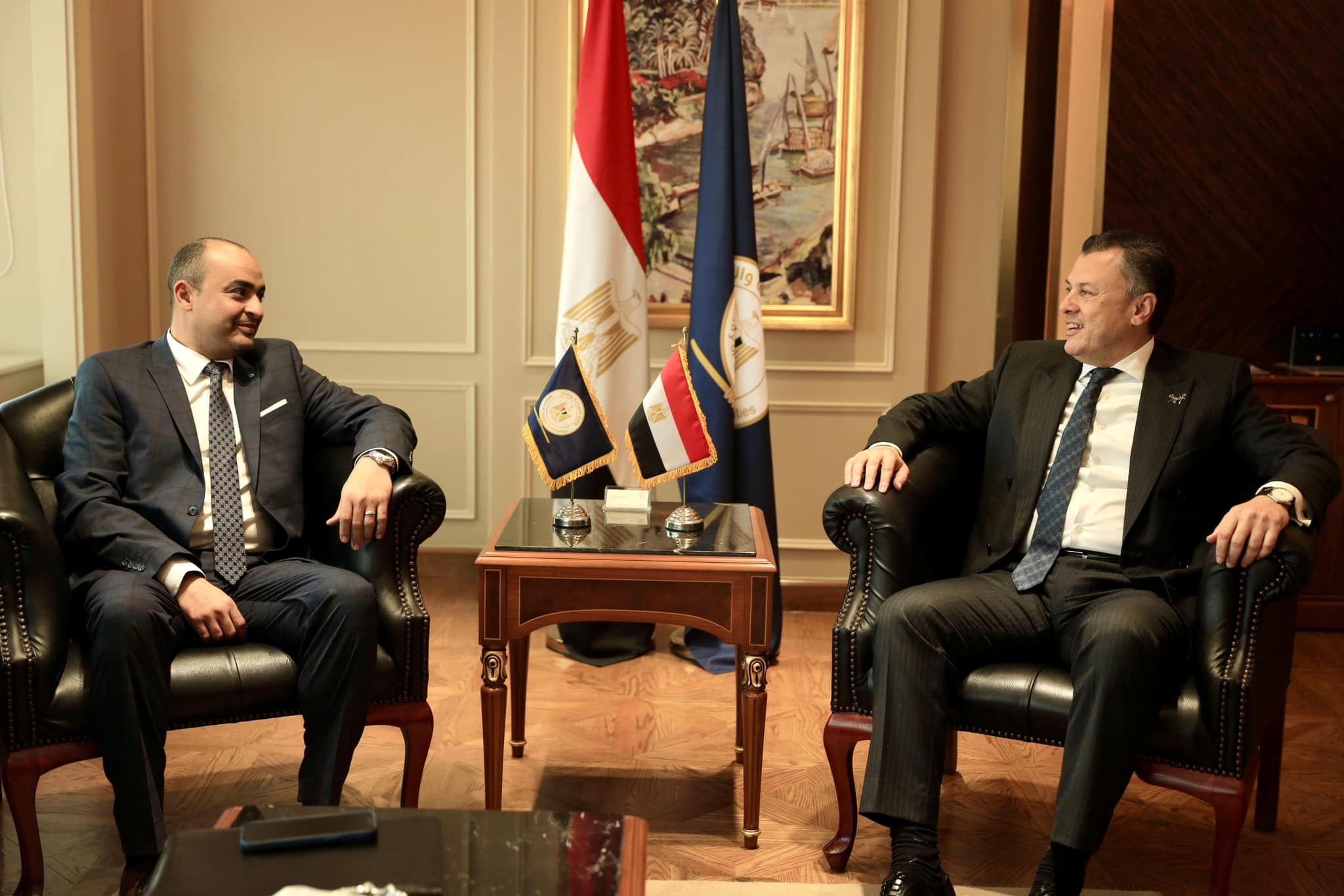 وزير السياحة يستقبل الأمين العام للمجلس الأعلى للآثار