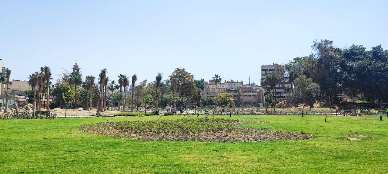 مشروع إعادة إحياء حديقة الأزبكية