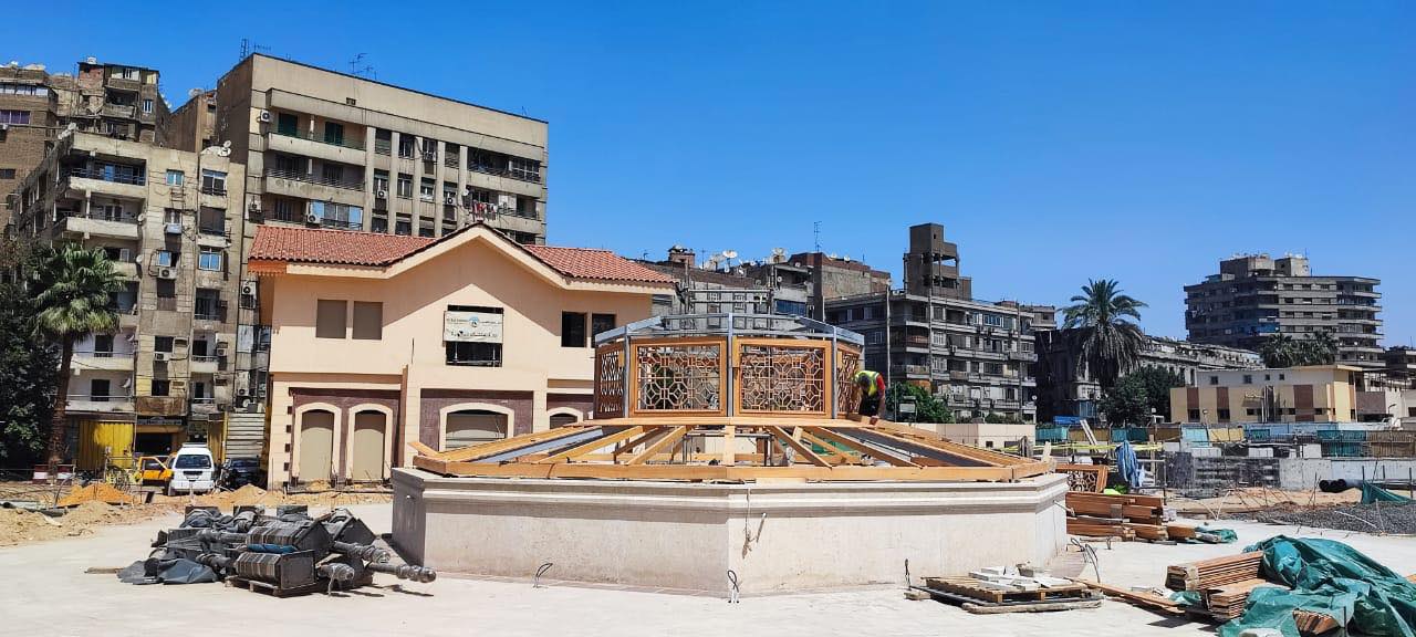 مشروع إعادة إحياء حديقة الأزبكية