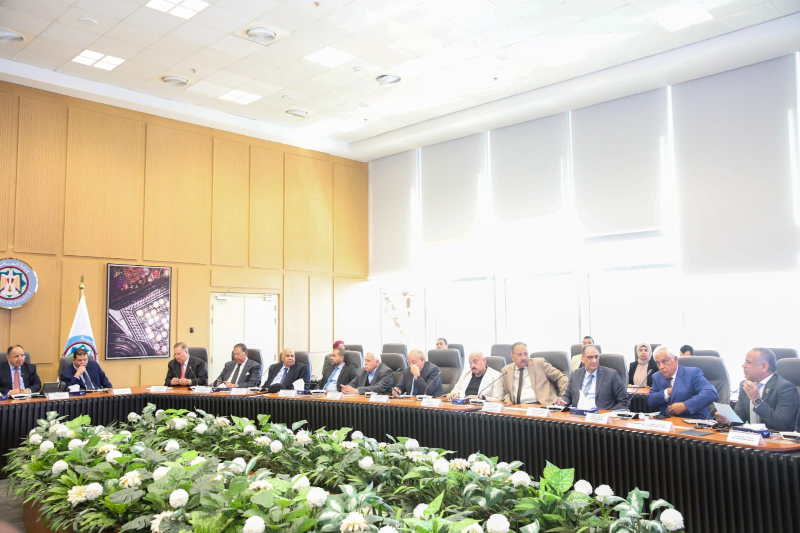 وزير المالية فى حوار مفتوح مع المستثمرين والمصدرين حول الموازنة الجديدة