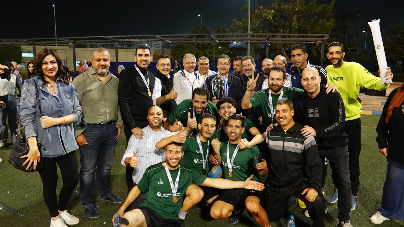 فريق بنك التعمير والإسكان يحصد المركز الأول بالدورة الرمضانية للبنوك