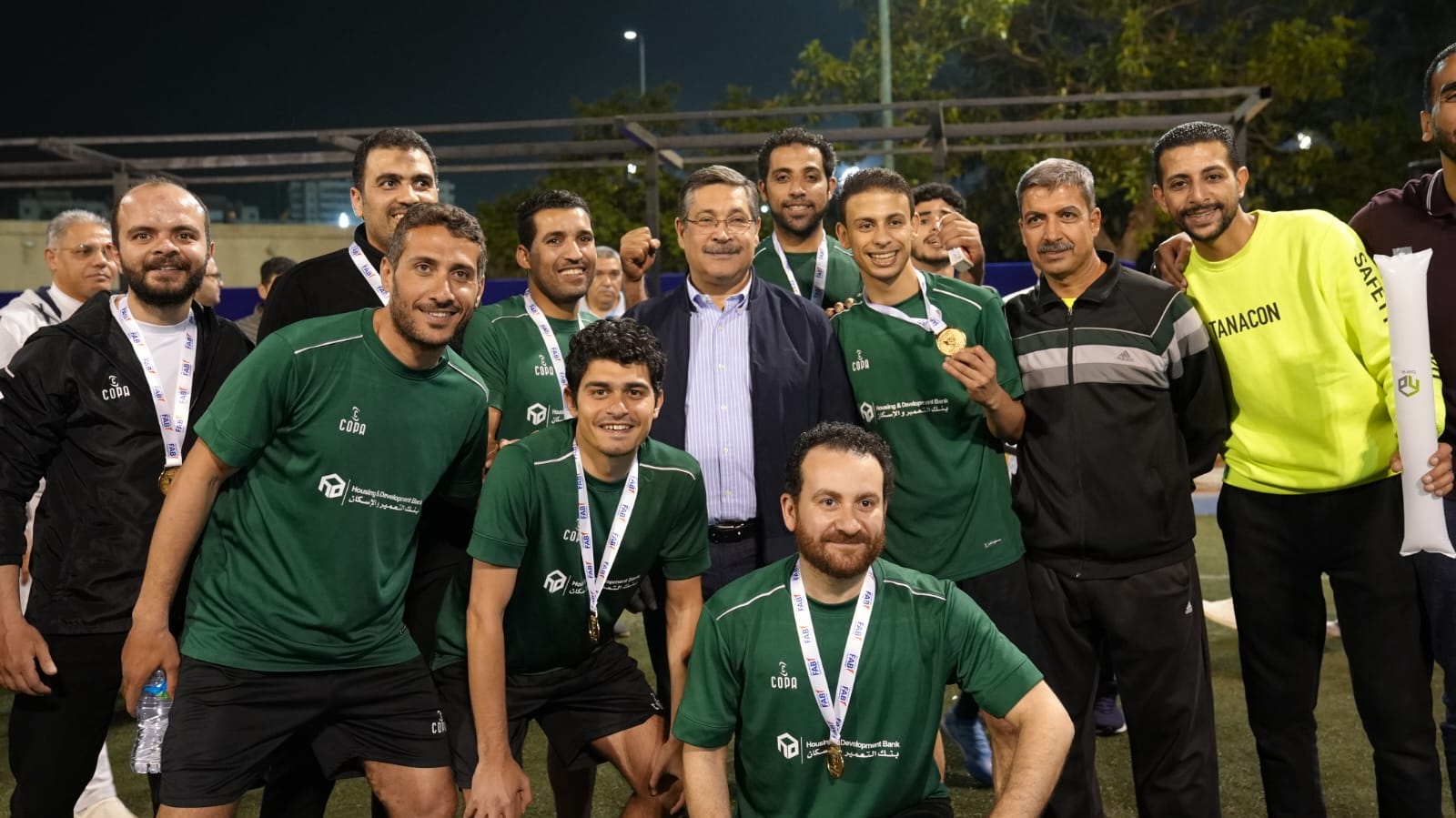 فريق بنك التعمير والإسكان يحصد المركز الأول بالدورة الرمضانية للبنوك