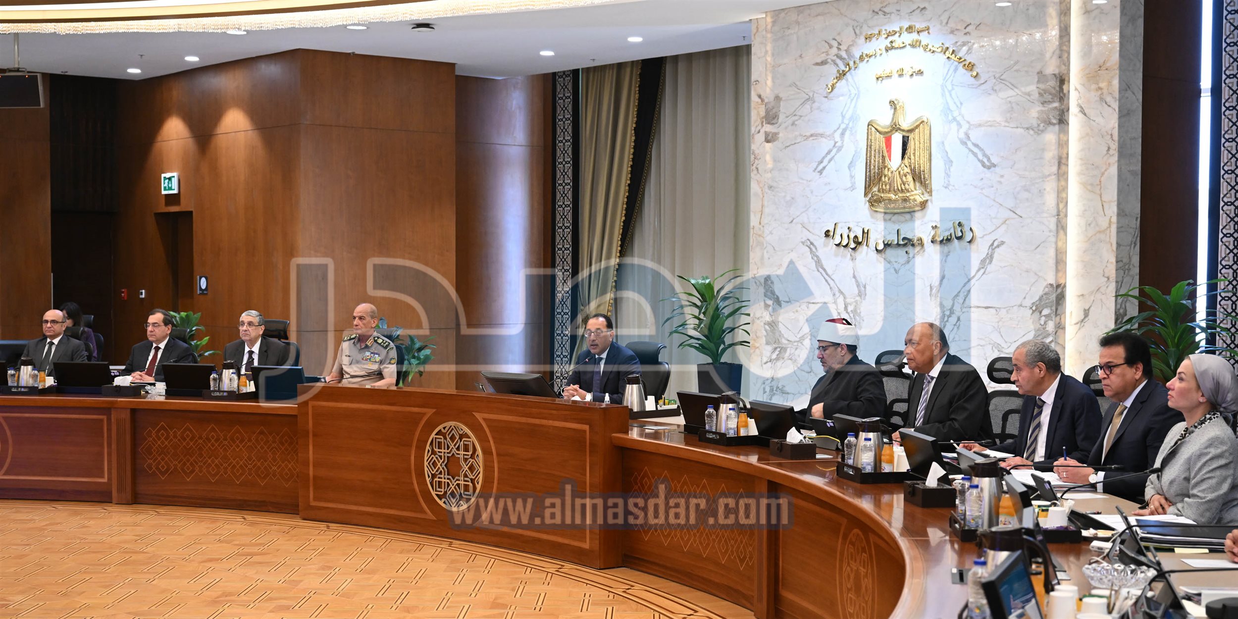 مجلس الوزراء يعقد اجتماعه الأسبوعي بالعاصمة الإدارية الجديدة