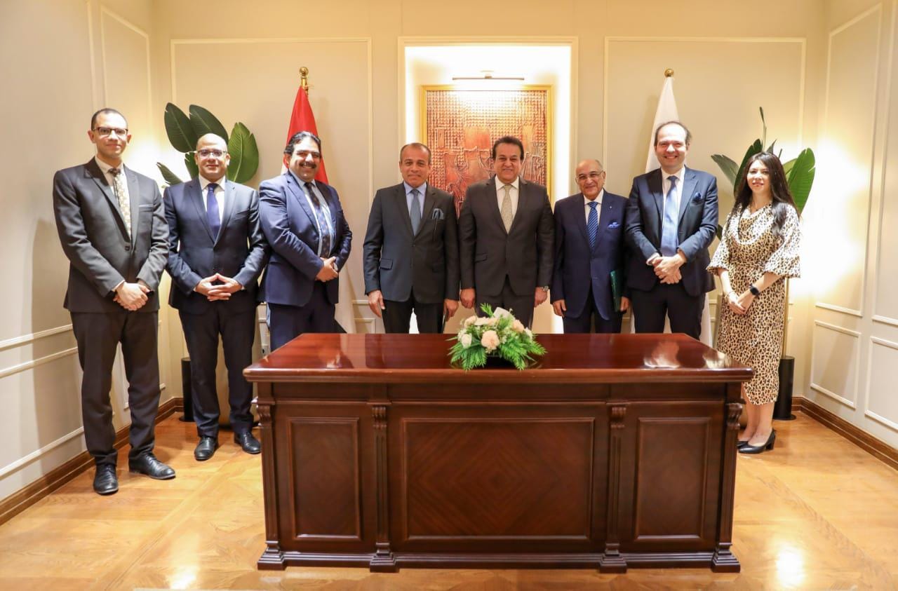 وزير الصحة يشهد توقيع اتفاقية تعاون مع جهاز التمثيل التجاري