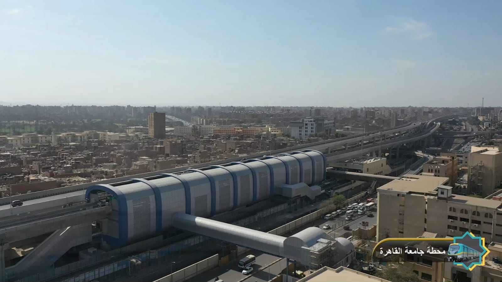 وزير النقل يقوم بزيارة تفقدية الخط الثالث لمترو أنفاق القاهرة الكبرى