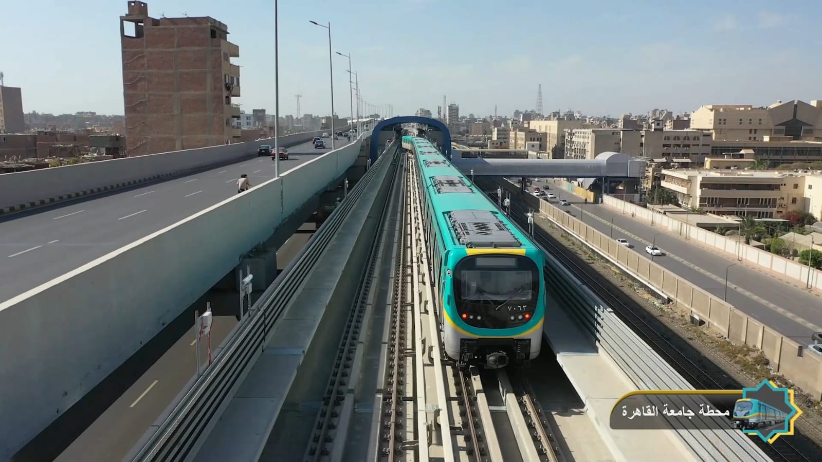 وزير النقل يقوم بزيارة تفقدية الخط الثالث لمترو أنفاق القاهرة الكبرى