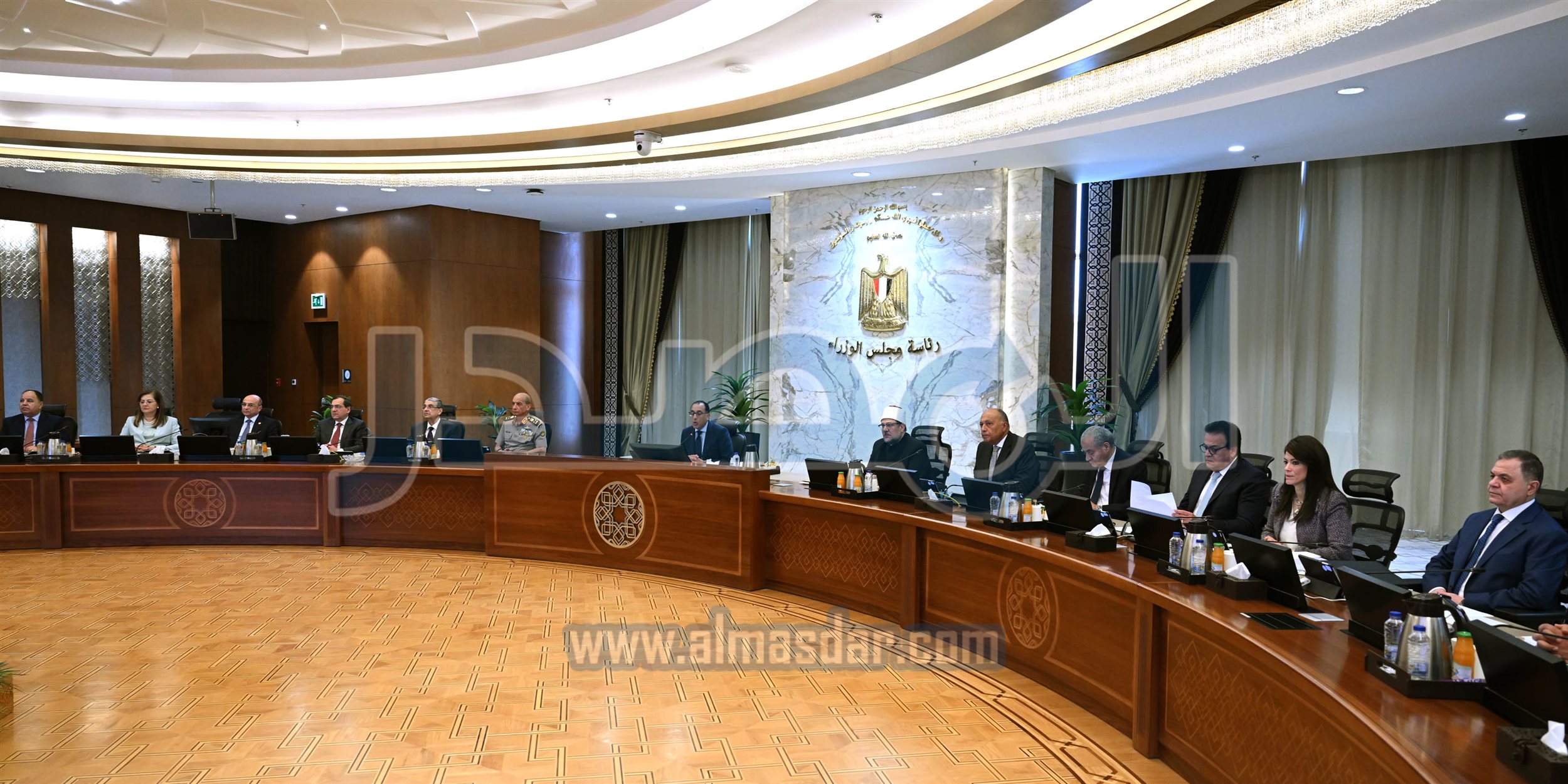 مجلس الوزراء يعقد اجتماعه الإسبوعي بالعاصمة الإدارية