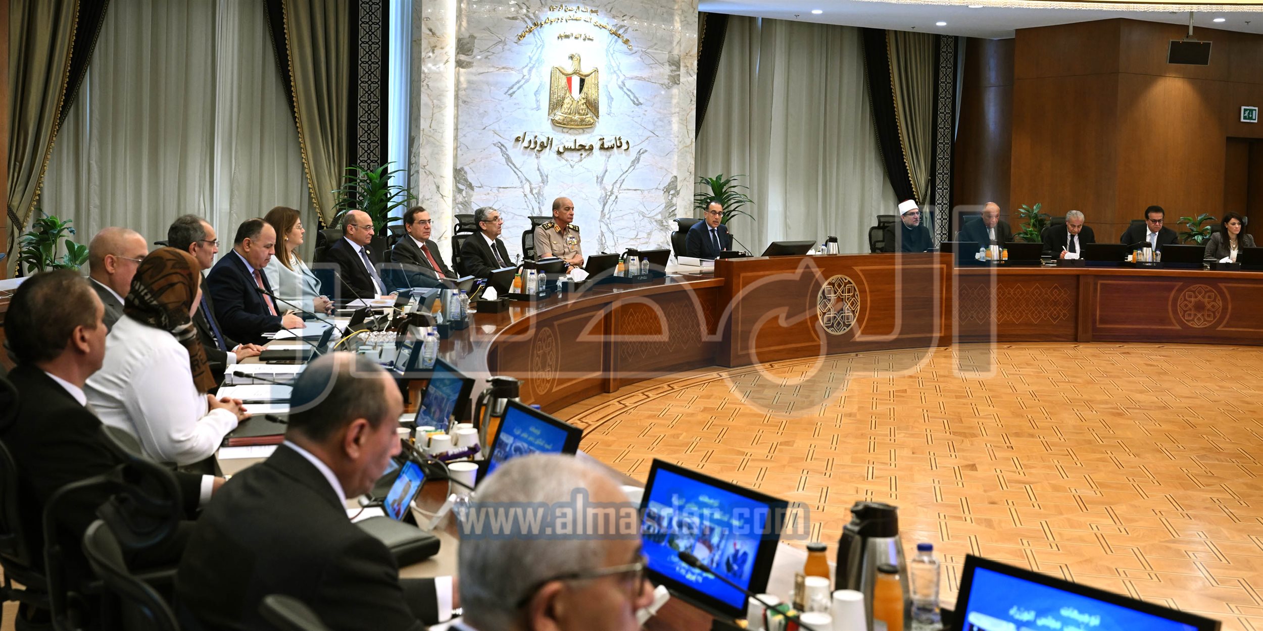 مجلس الوزراء يعقد اجتماعه الإسبوعي بالعاصمة الإدارية