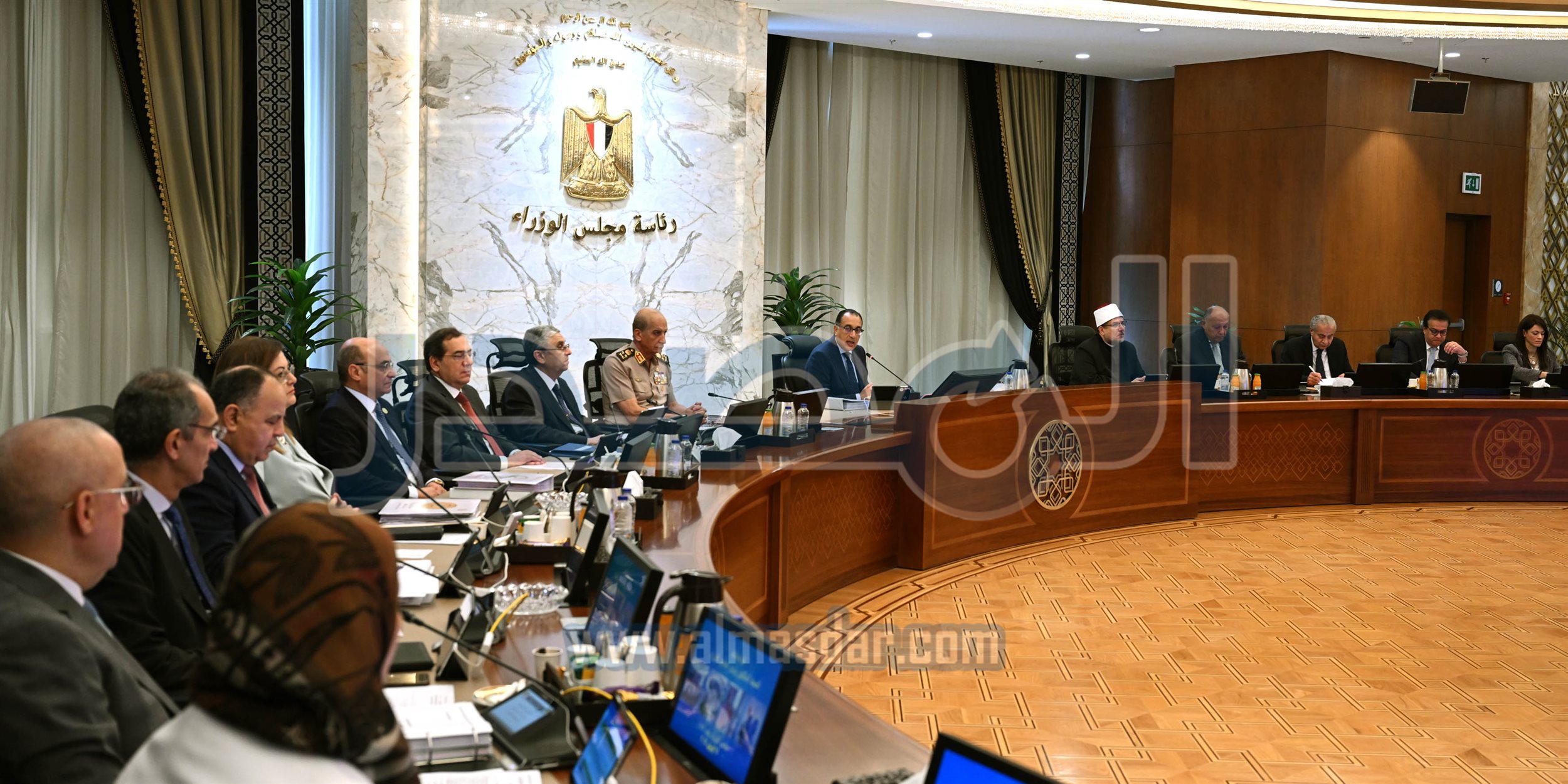 مجلس الوزراء يعقد اجتماعه الإسبوعي بالعاصمة الإدارية