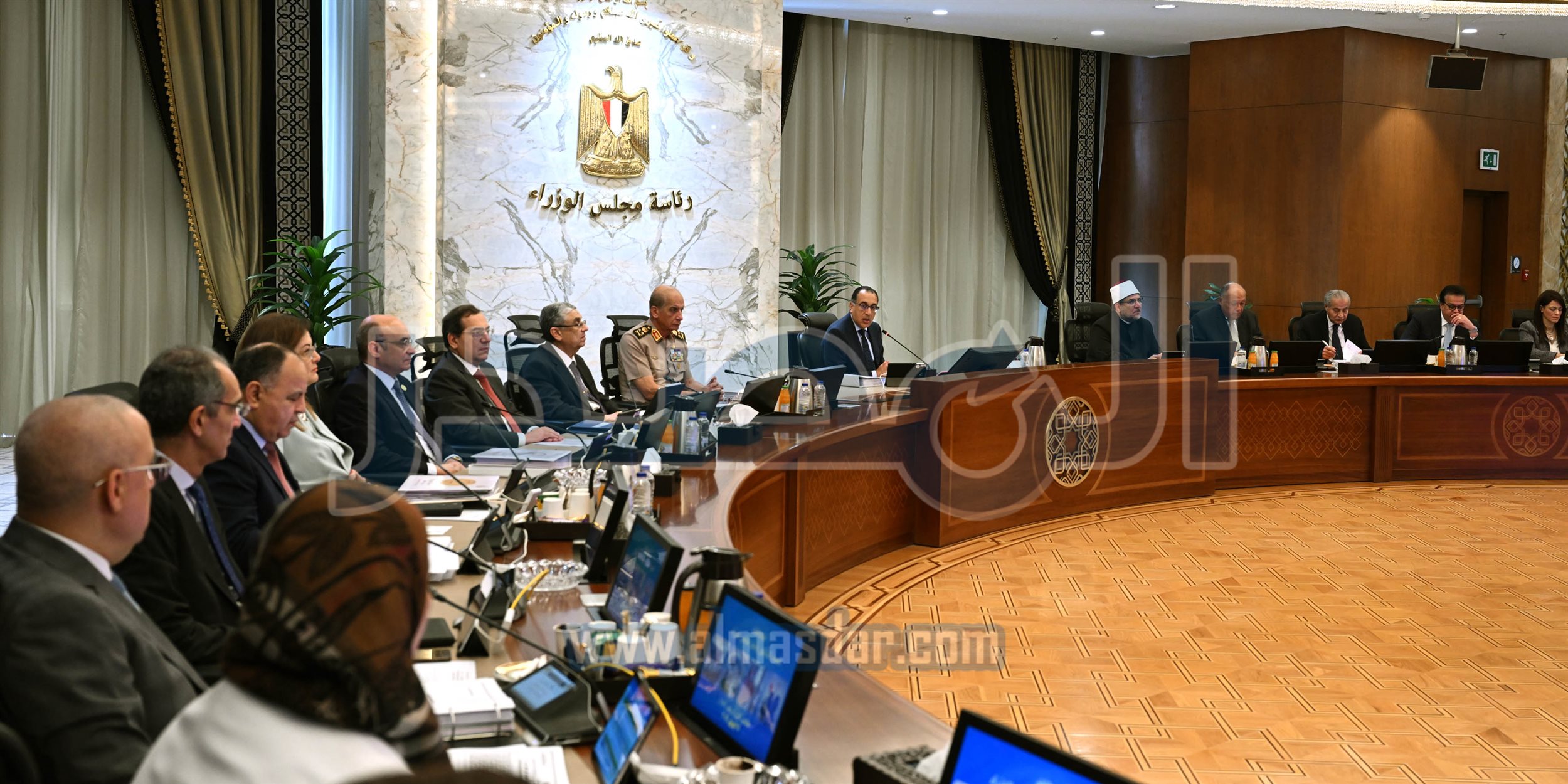 مجلس الوزراء يعقد اجتماعه الإسبوعي بالعاصمة الإدارية